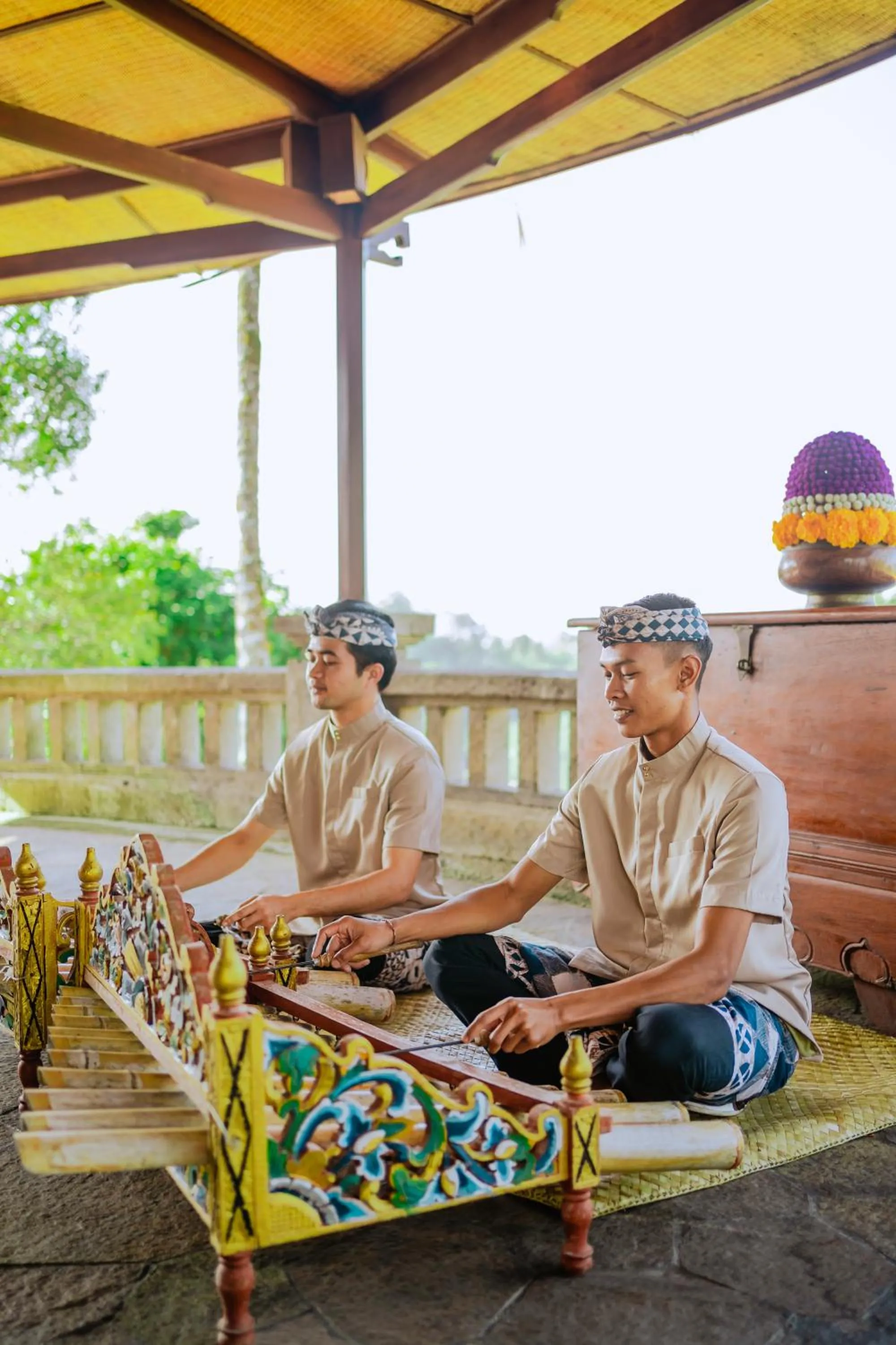 Lobby or reception in Bagus Jati Health & Wellbeing Retreat