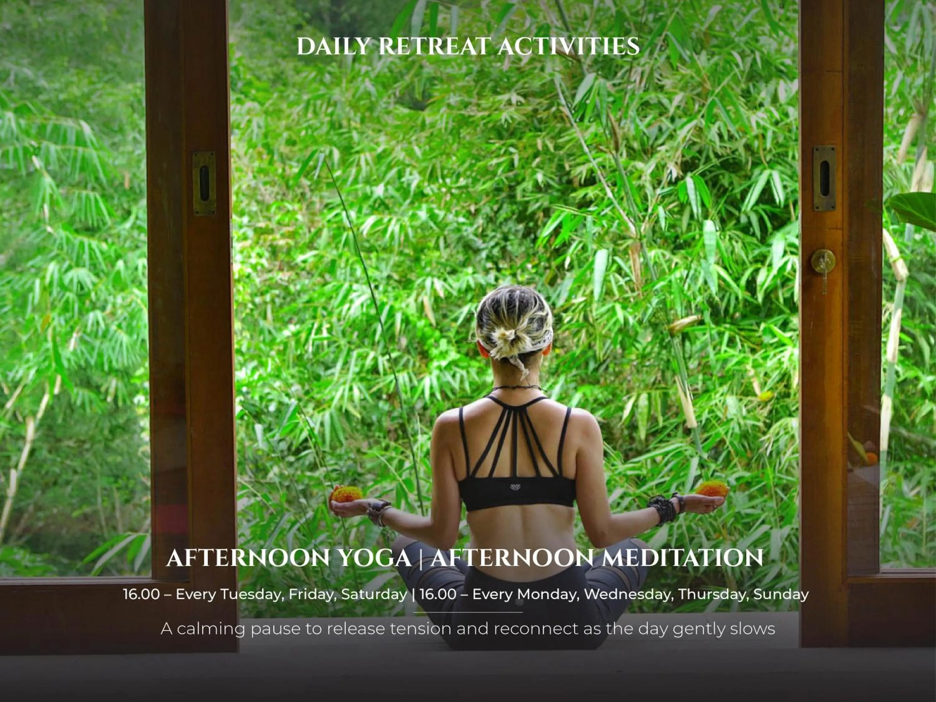 Activities in Bagus Jati Health & Wellbeing Retreat