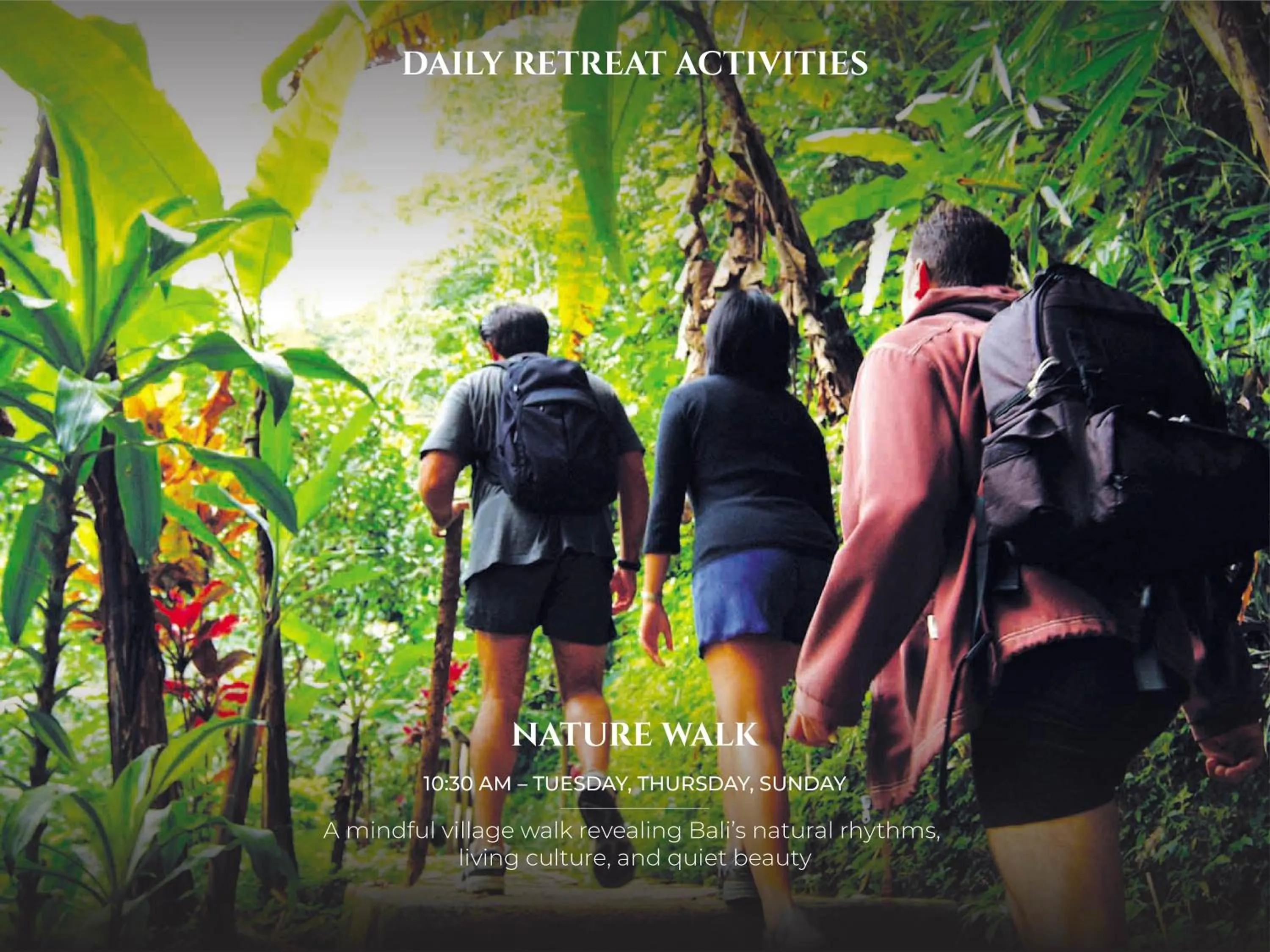 Activities in Bagus Jati Health & Wellbeing Retreat