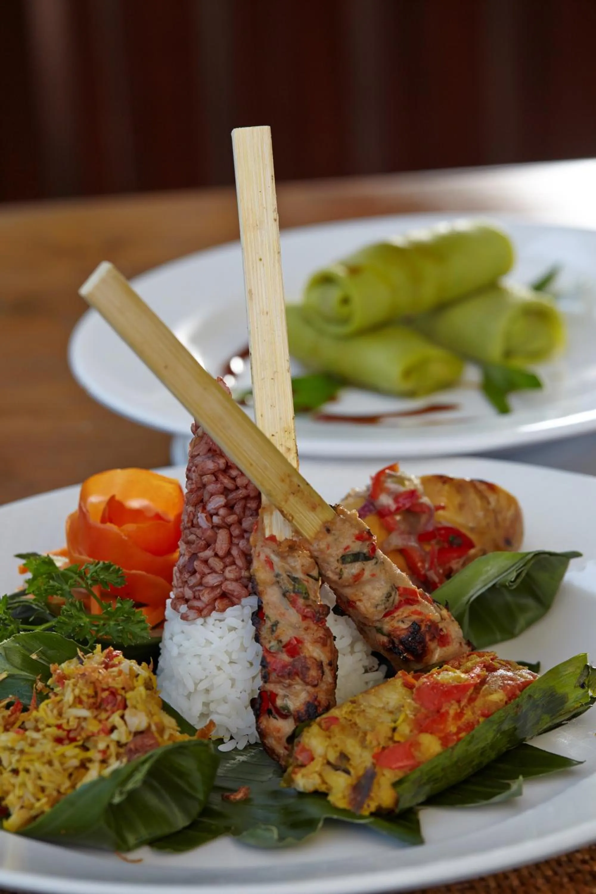 Food close-up in Bagus Jati Health & Wellbeing Retreat