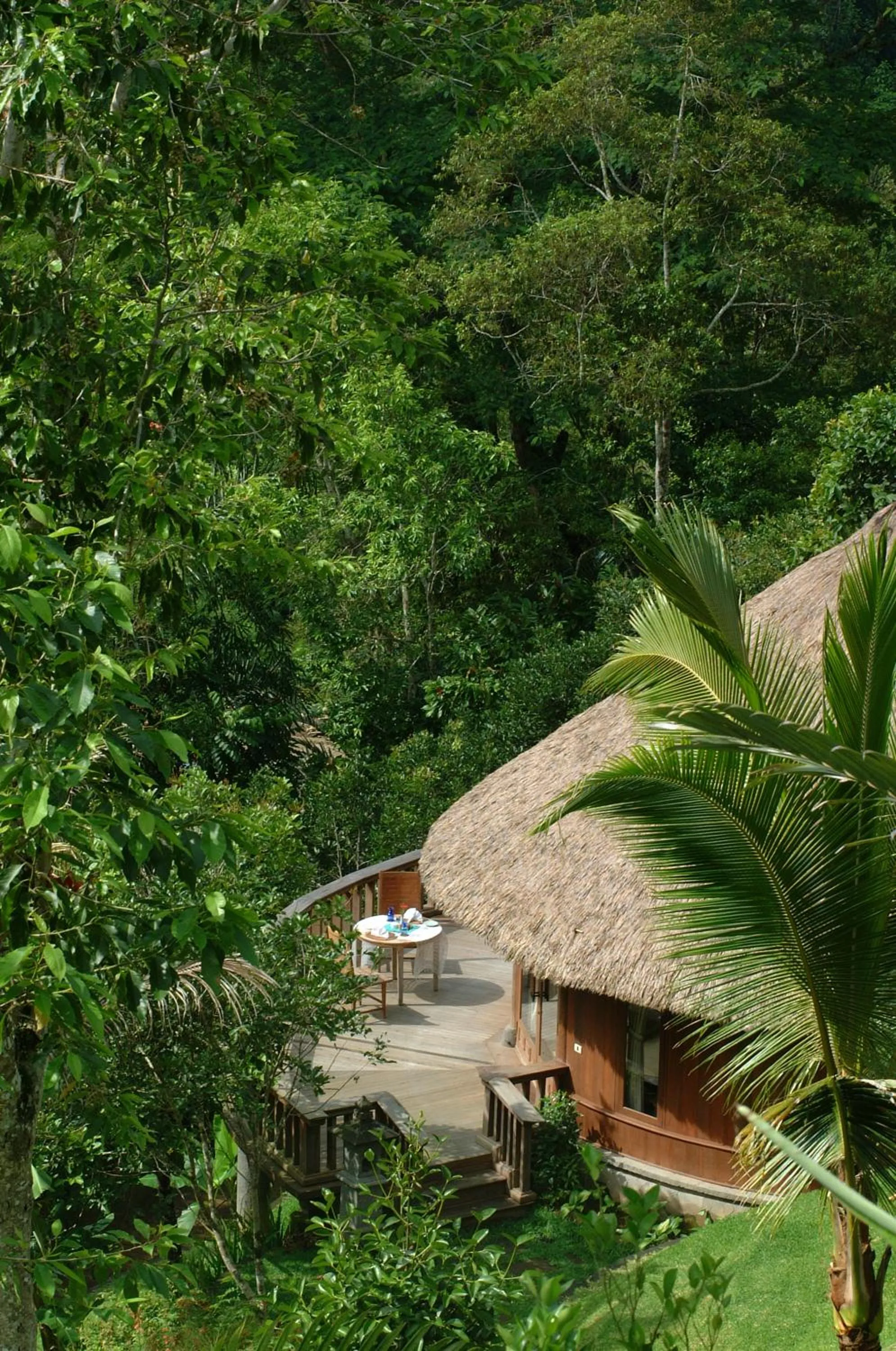 Balcony/Terrace in Bagus Jati Health & Wellbeing Retreat