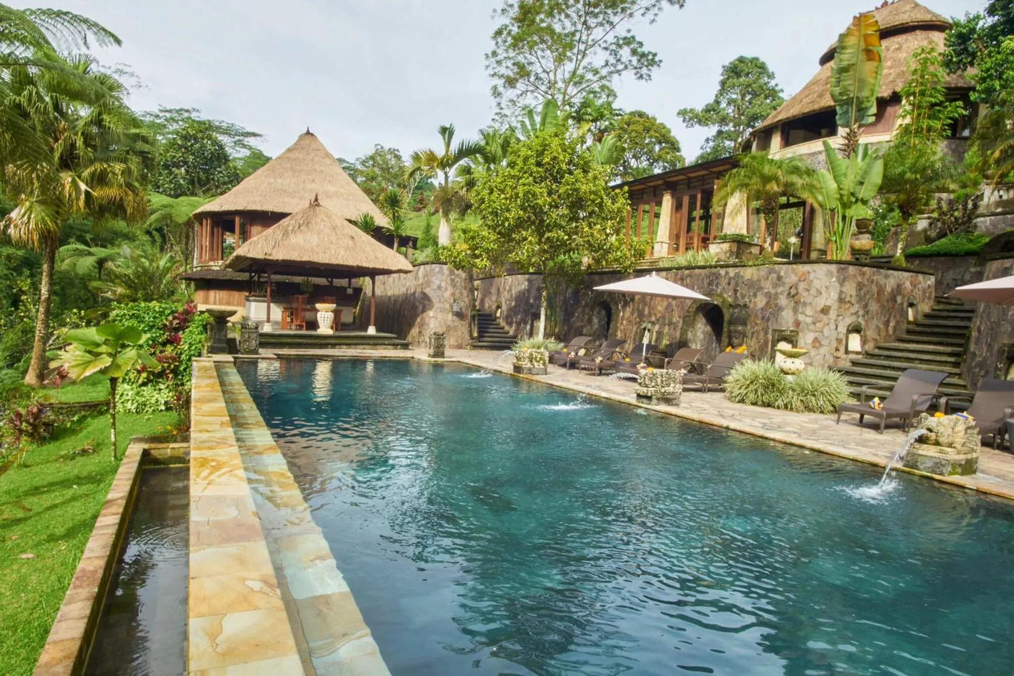 Swimming pool in Bagus Jati Health & Wellbeing Retreat