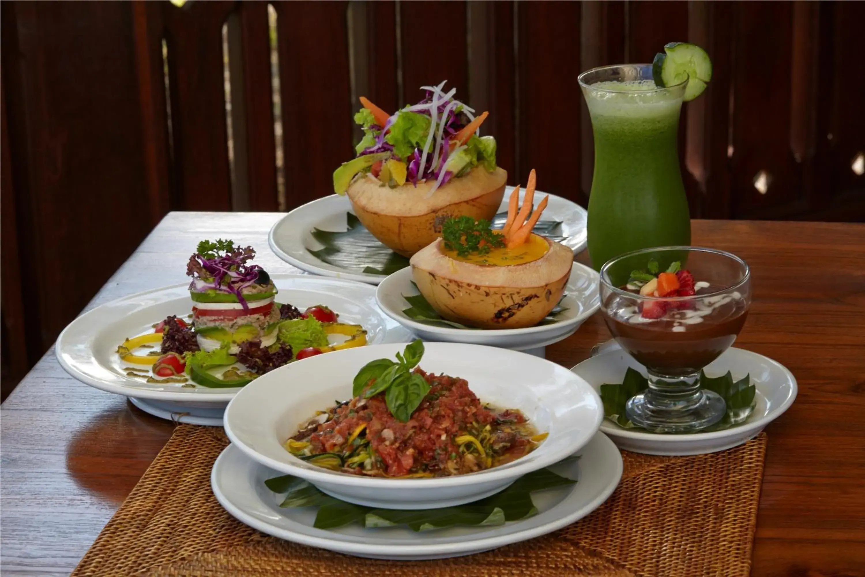 Food close-up in Bagus Jati Health & Wellbeing Retreat Food close-up in Bagus Jati Health & Wellbeing Retreat