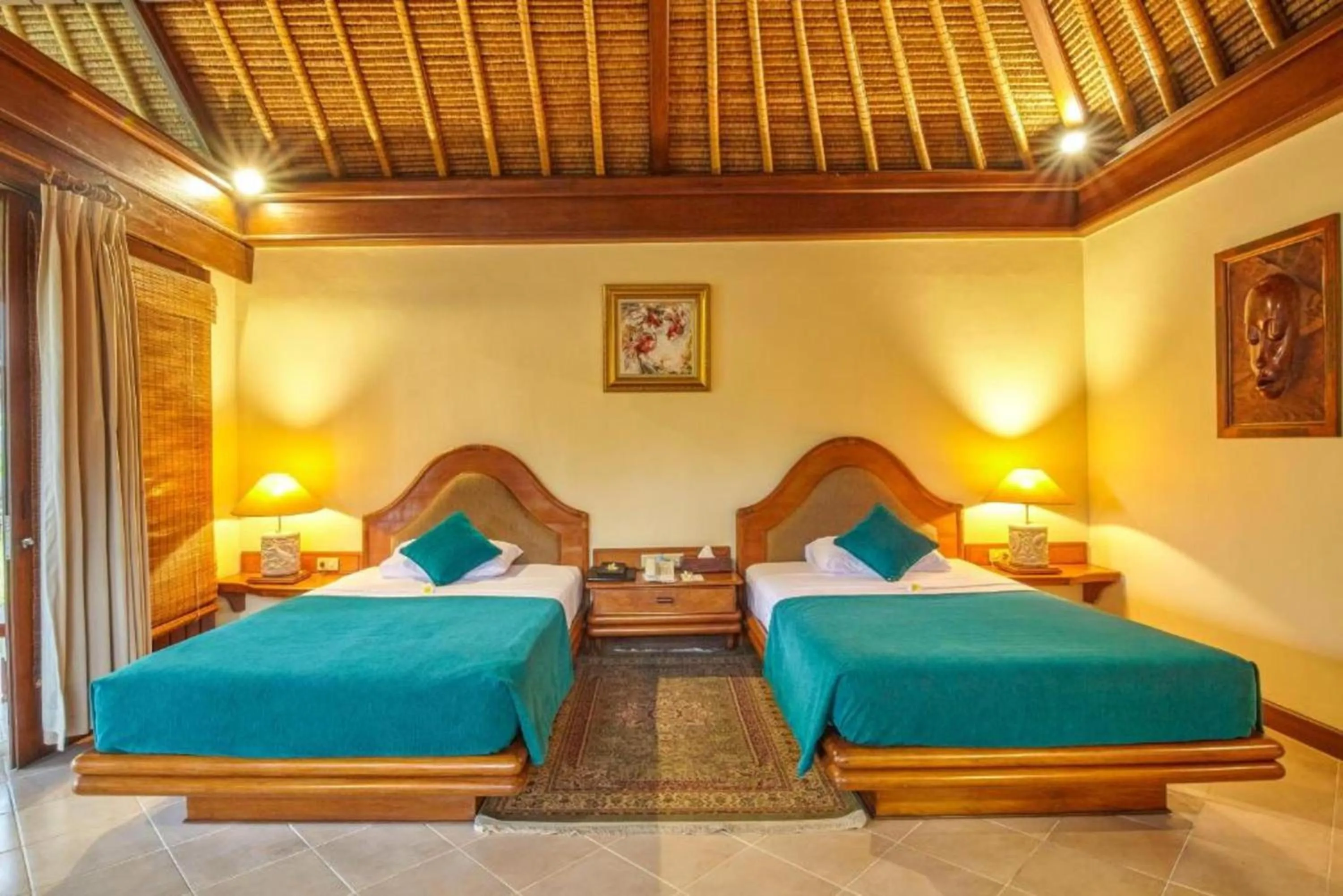 Living room, Bed in Puri Bagus Lovina