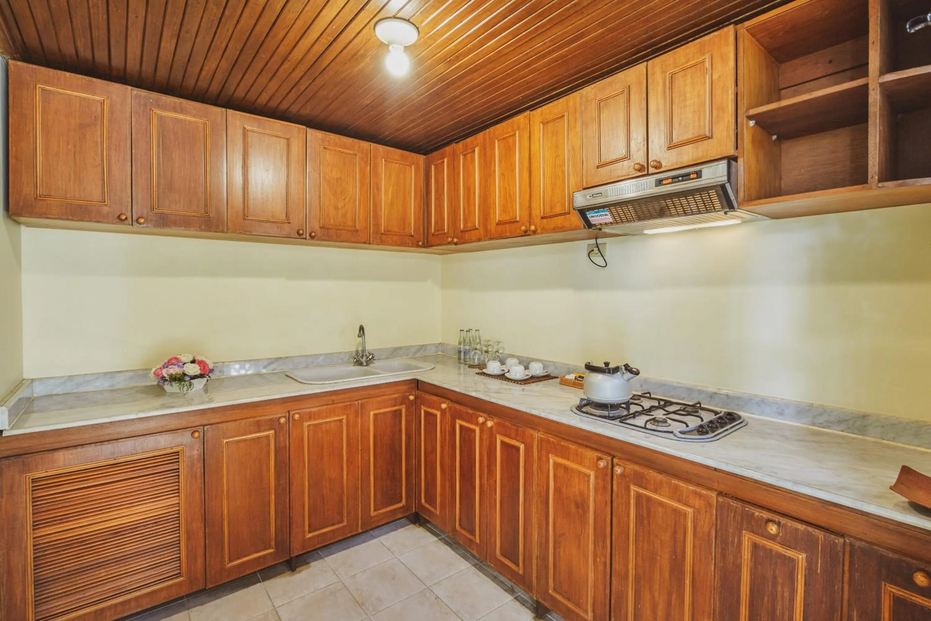 Kitchen or kitchenette in Puri Bagus Lovina