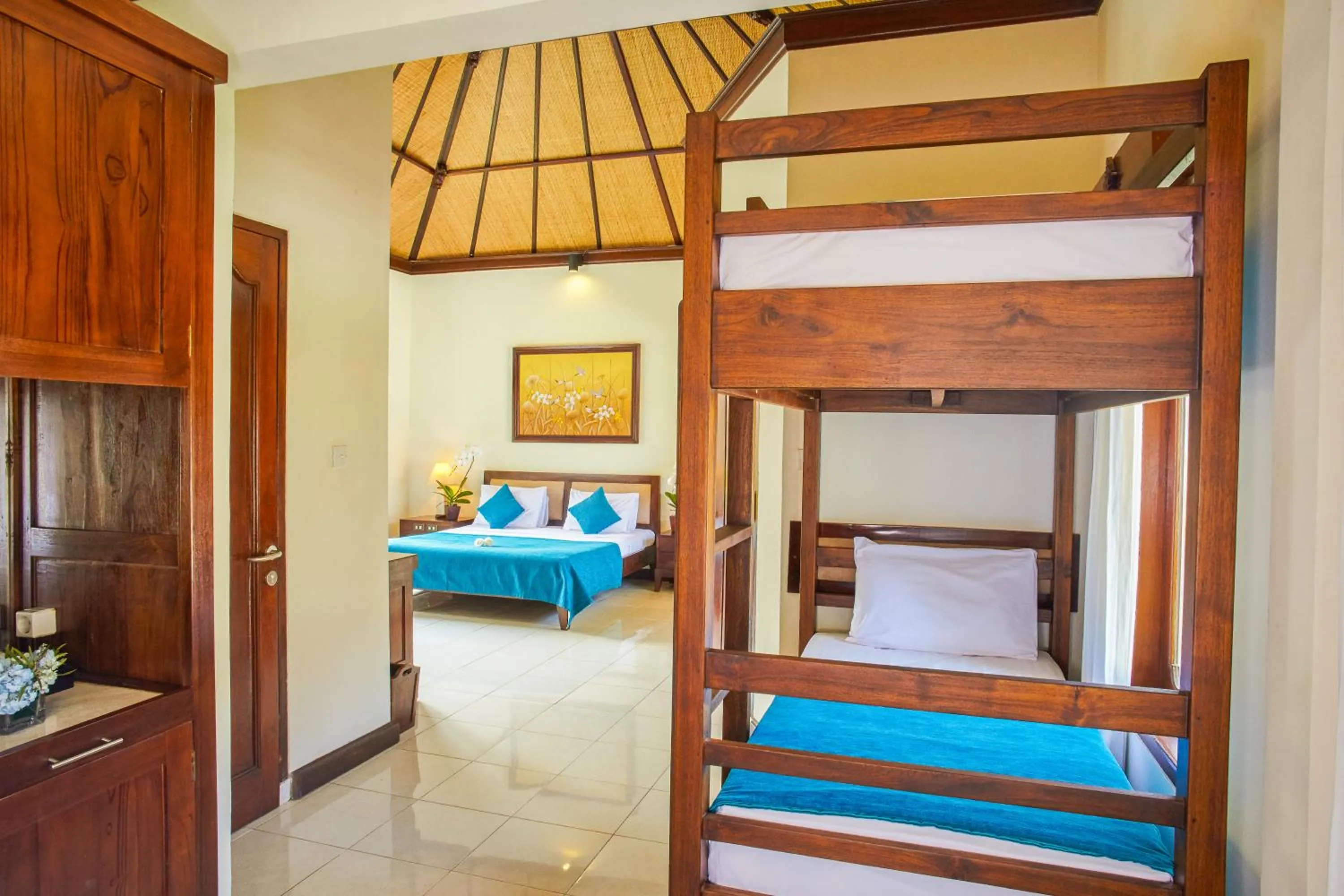 Bed in Puri Bagus Candidasa