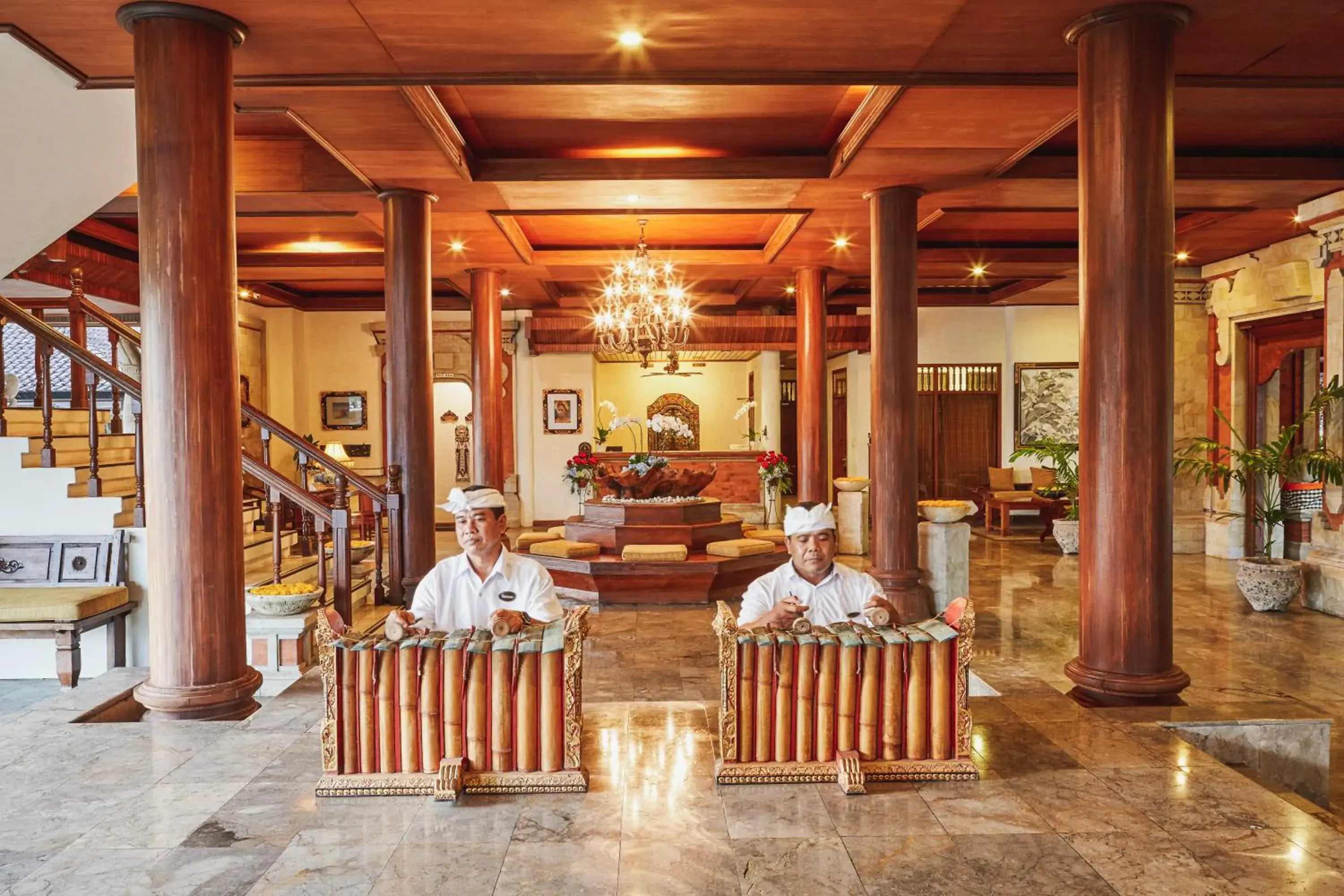 Lobby or reception in Puri Bagus Candidasa Lobby or reception in Puri Bagus Candidasa