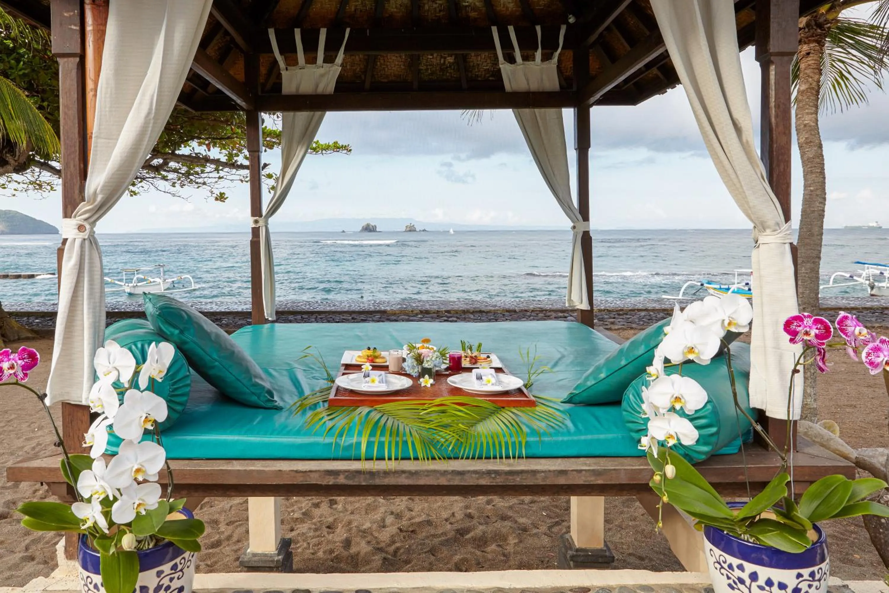 Balcony/Terrace in Puri Bagus Candidasa