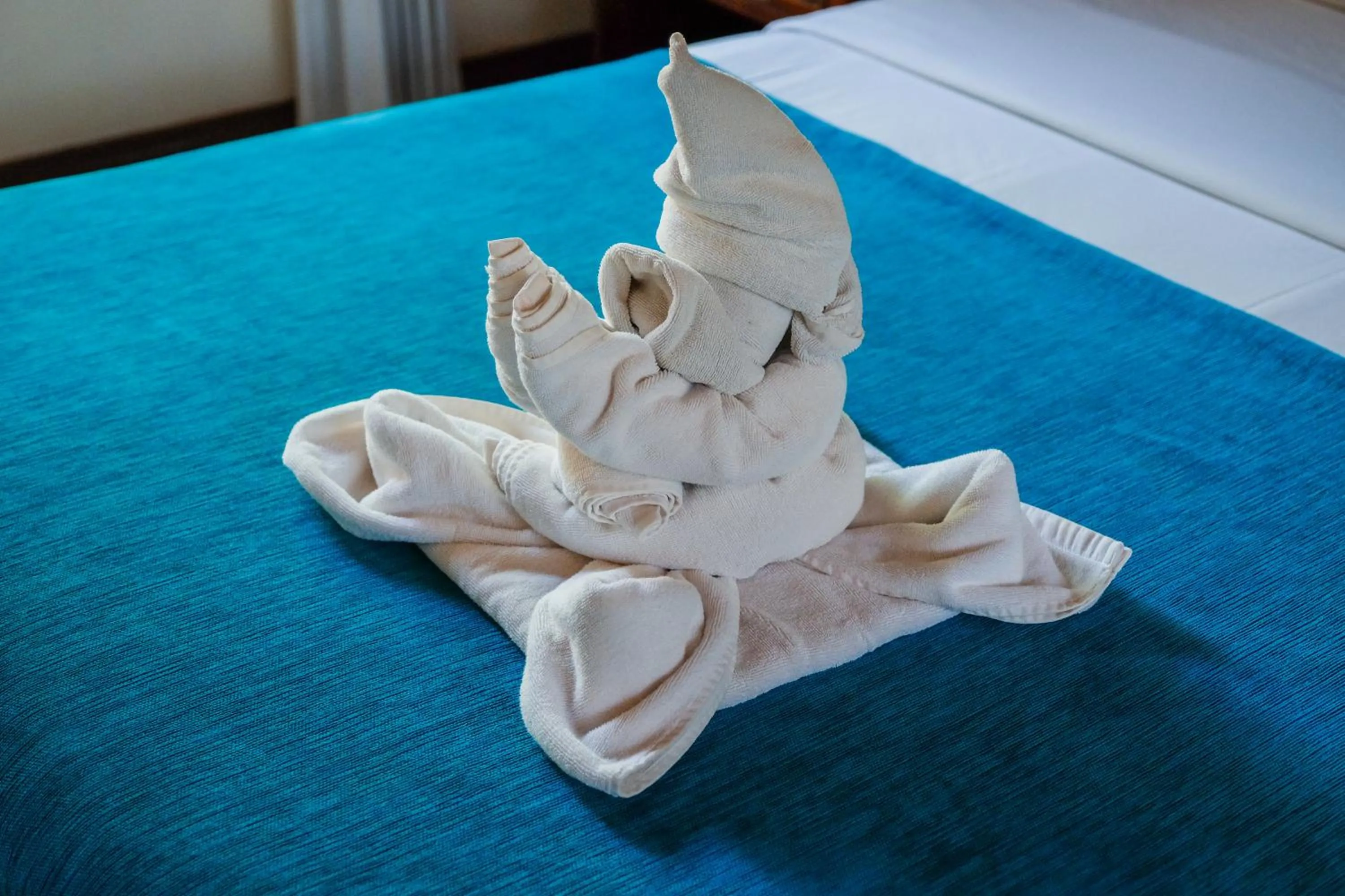 Bed in Puri Bagus Candidasa