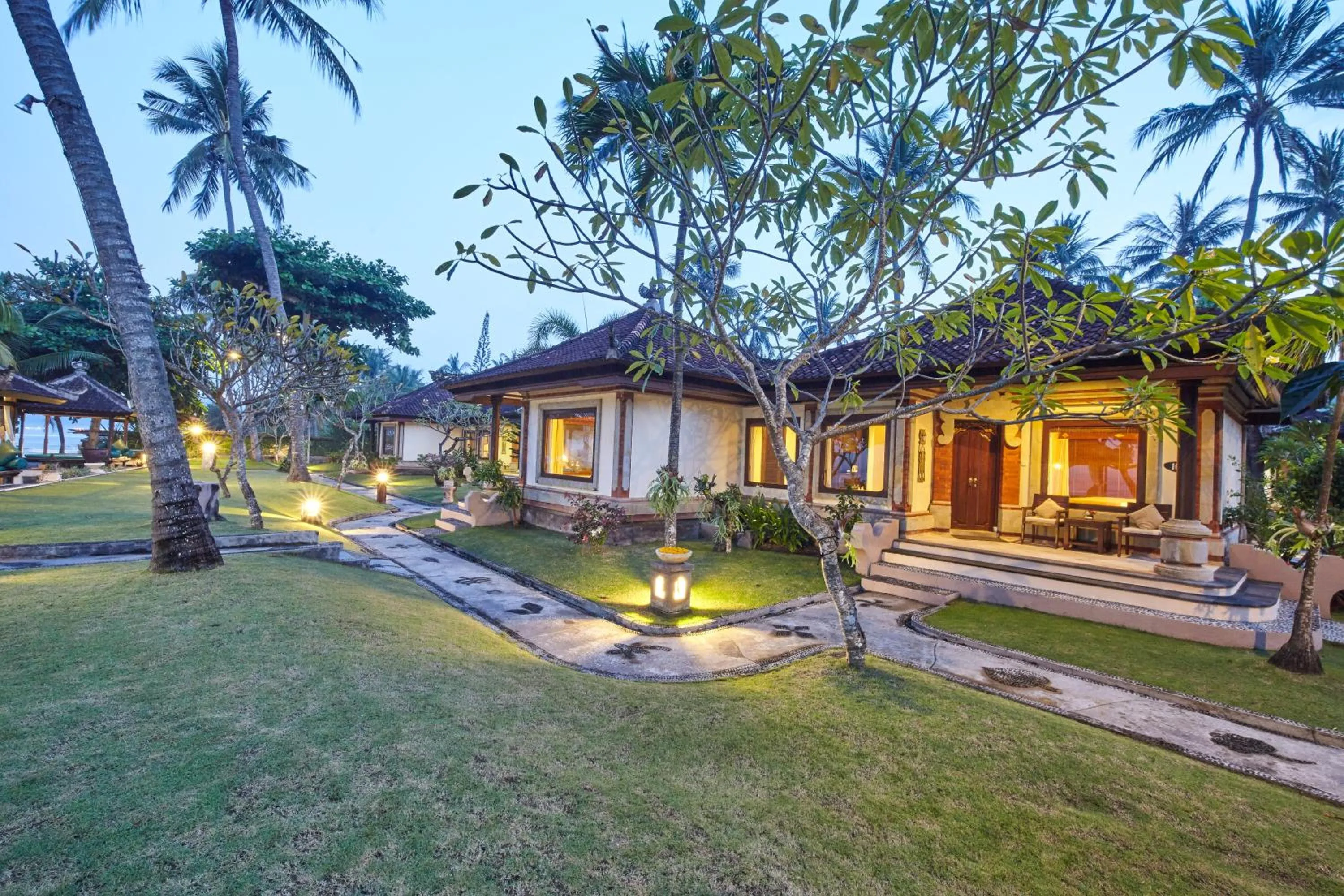 Balcony/Terrace in Puri Bagus Candidasa