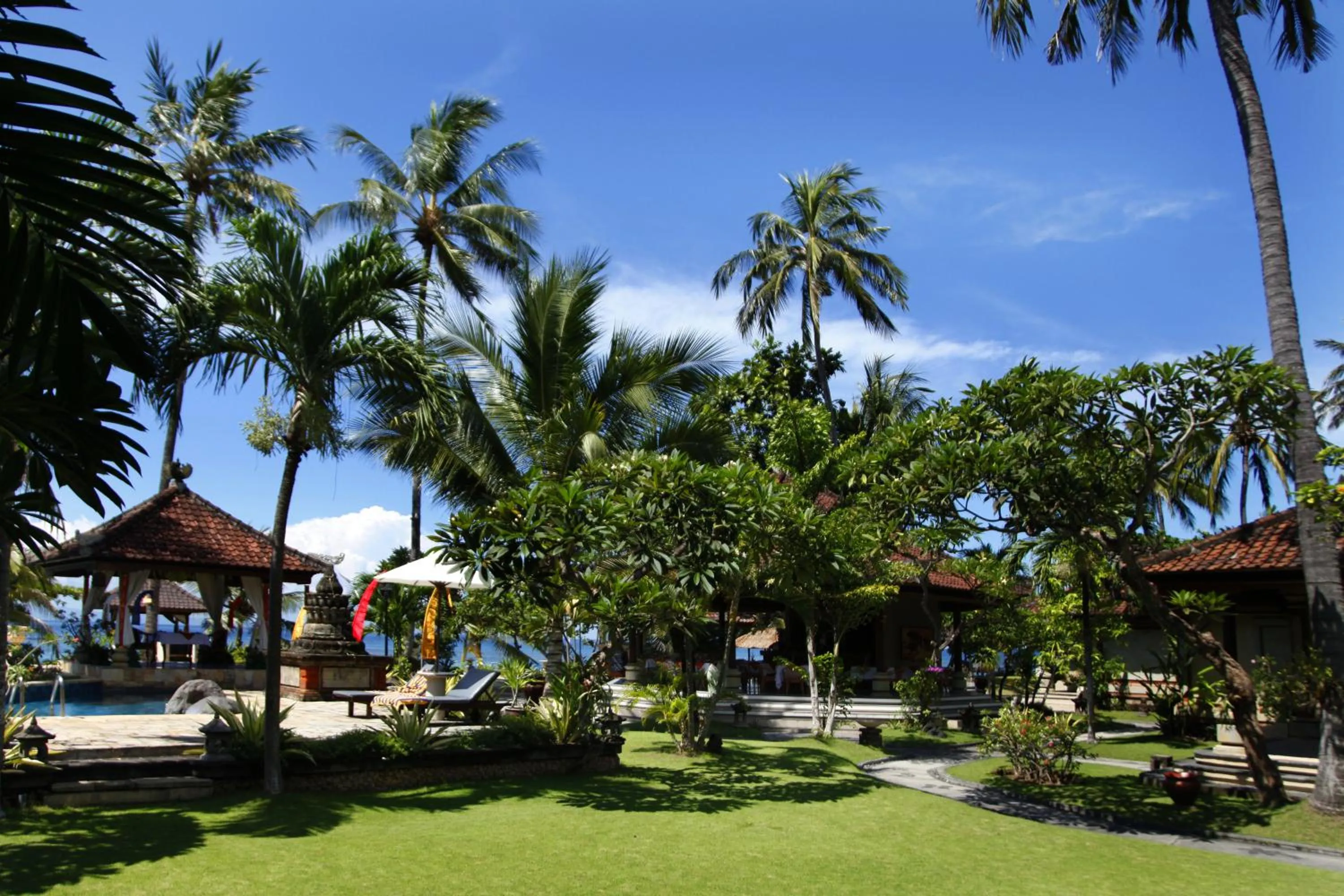 Garden in Puri Bagus Candidasa