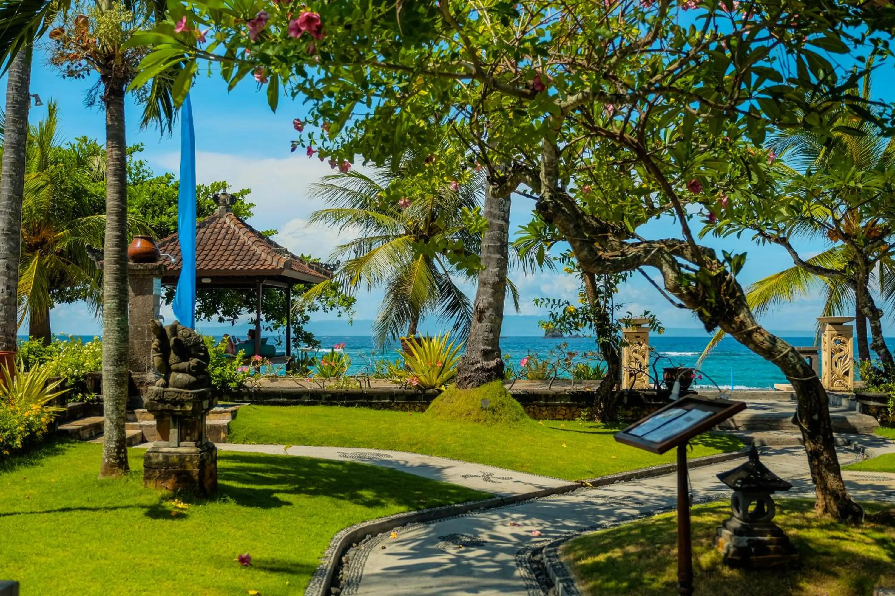 Garden in Puri Bagus Candidasa