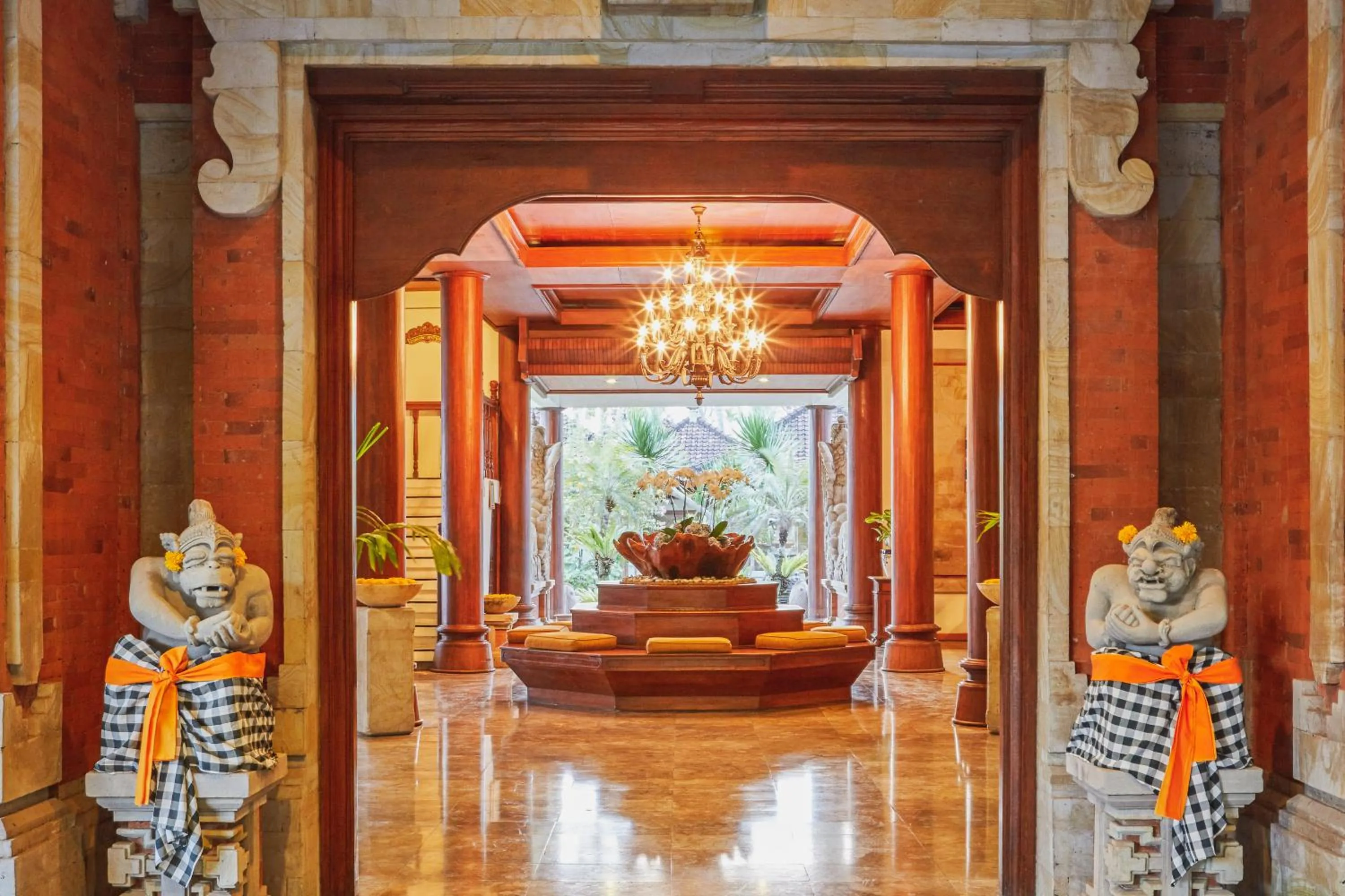 Facade/entrance in Puri Bagus Candidasa