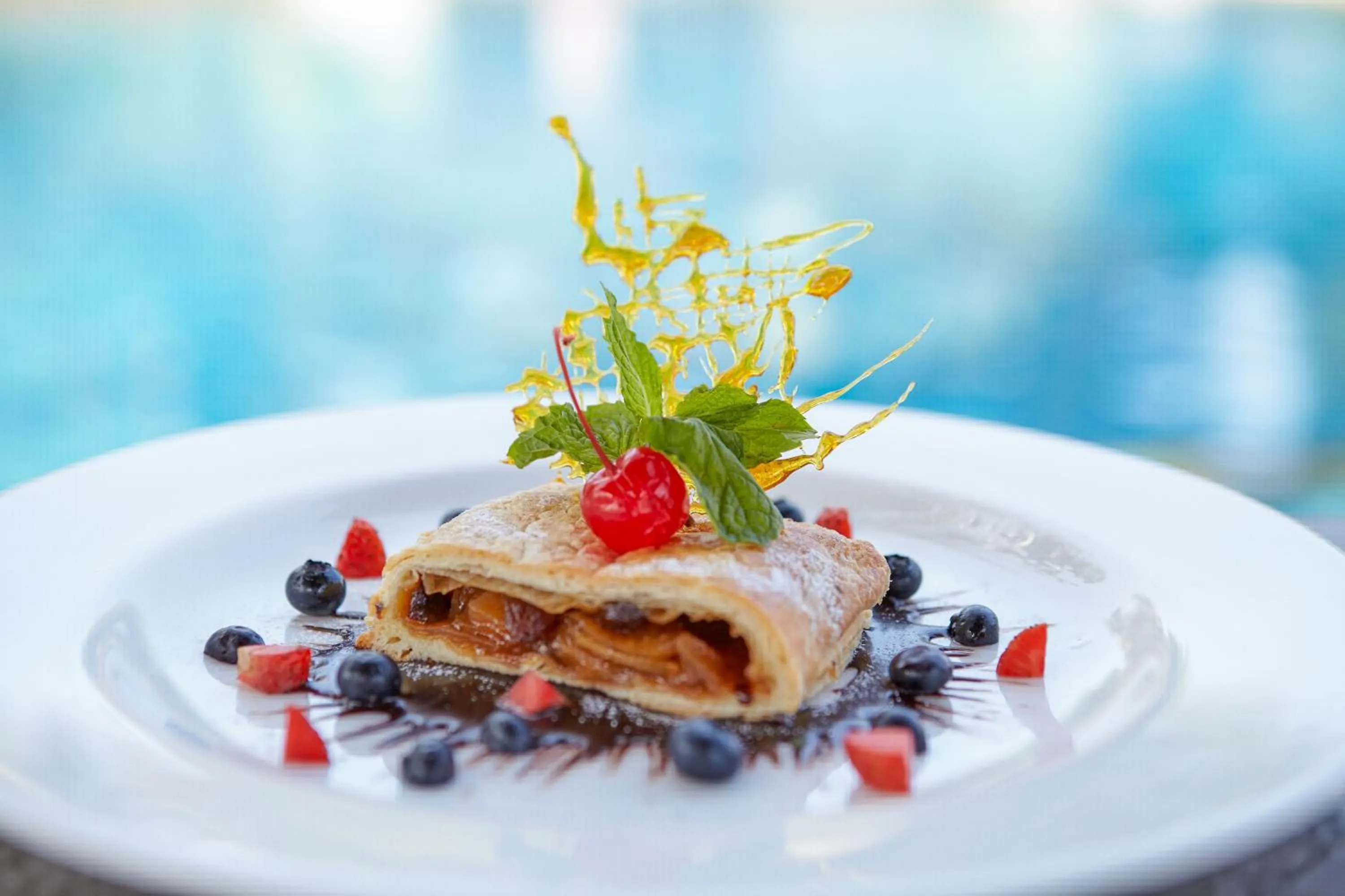 Food and drinks in Puri Bagus Candidasa