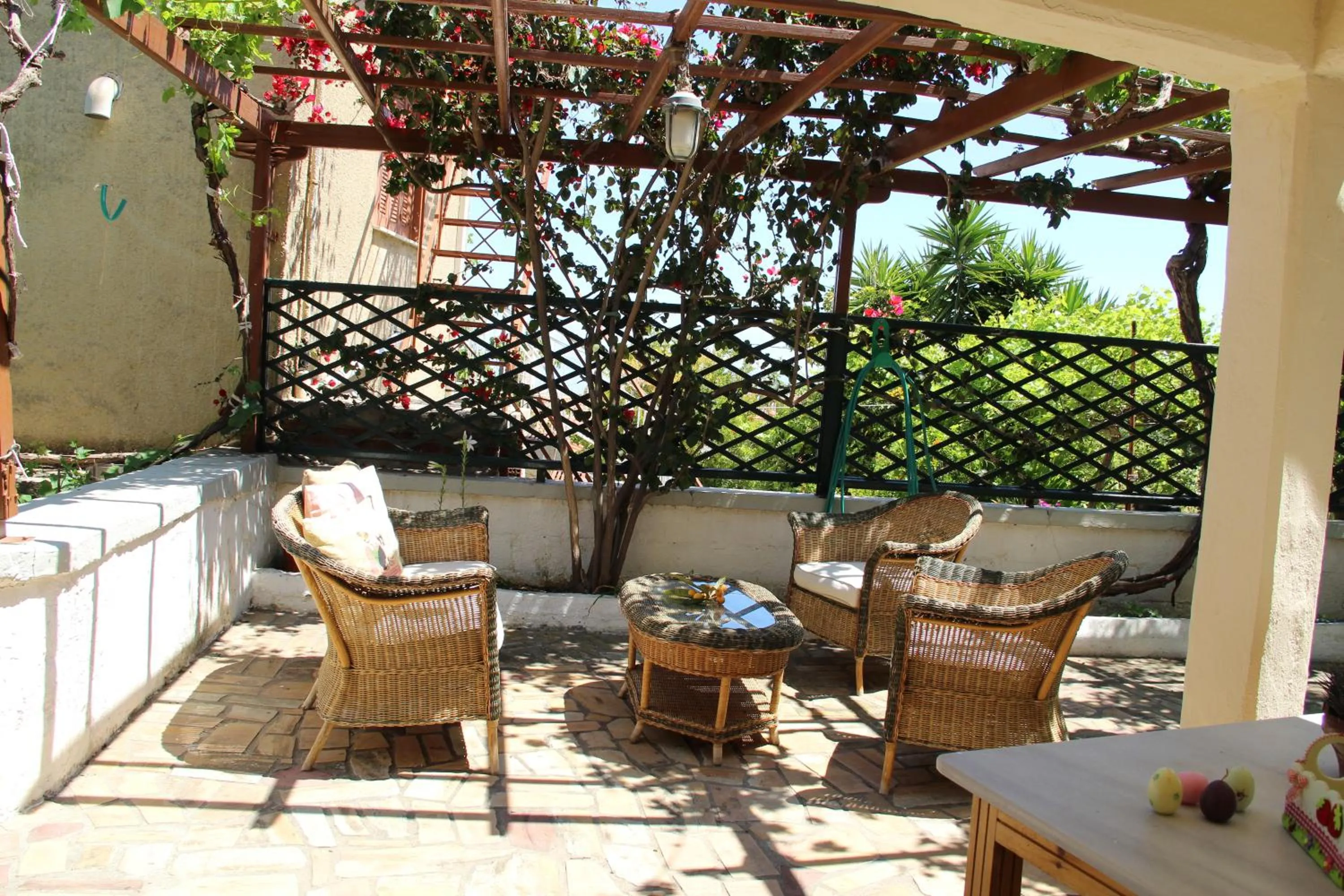 Garden in Chios Stone House