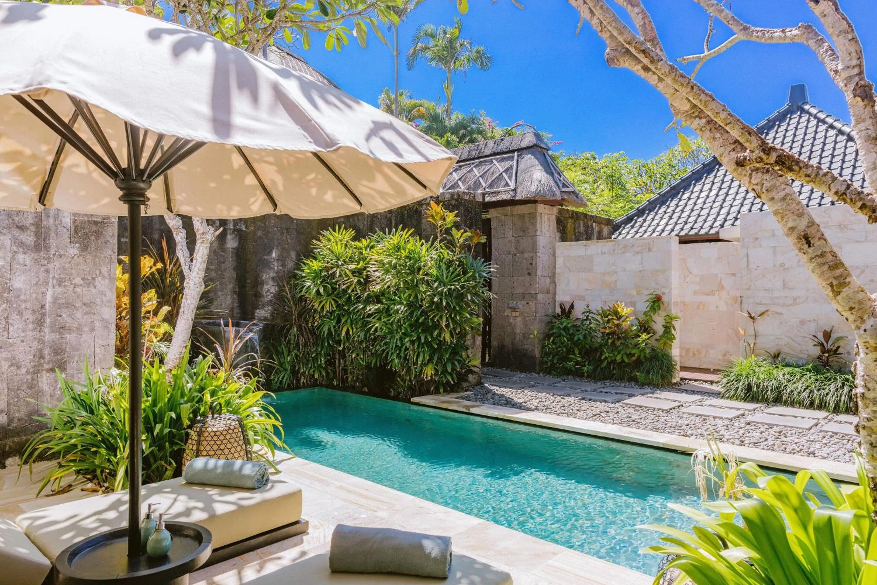 Swimming pool in Bvlgari Resort Bali