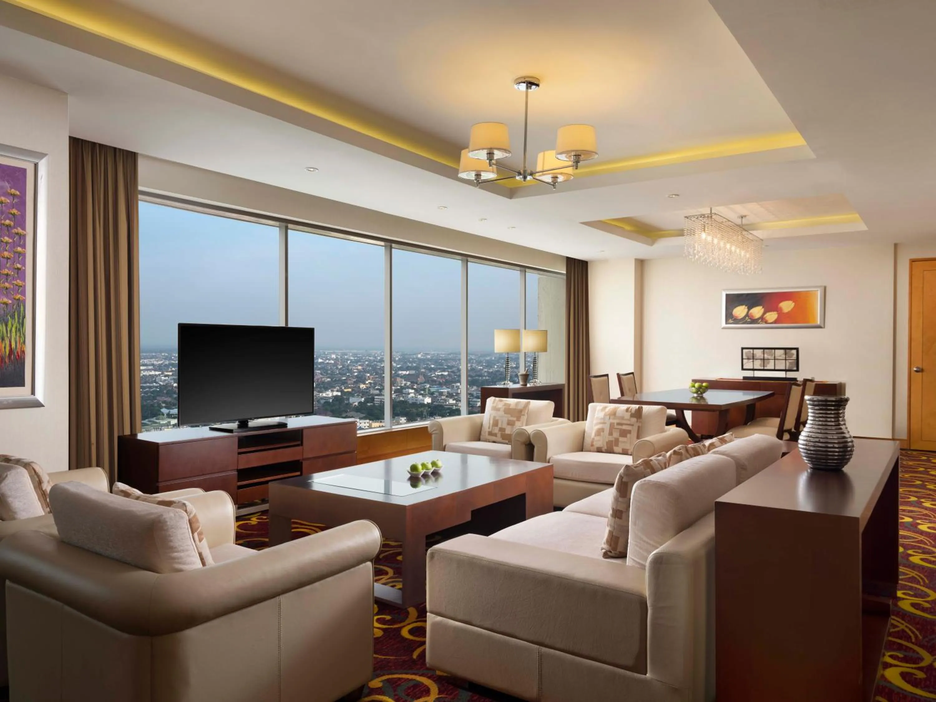 Living room in JW Marriott Hotel Medan