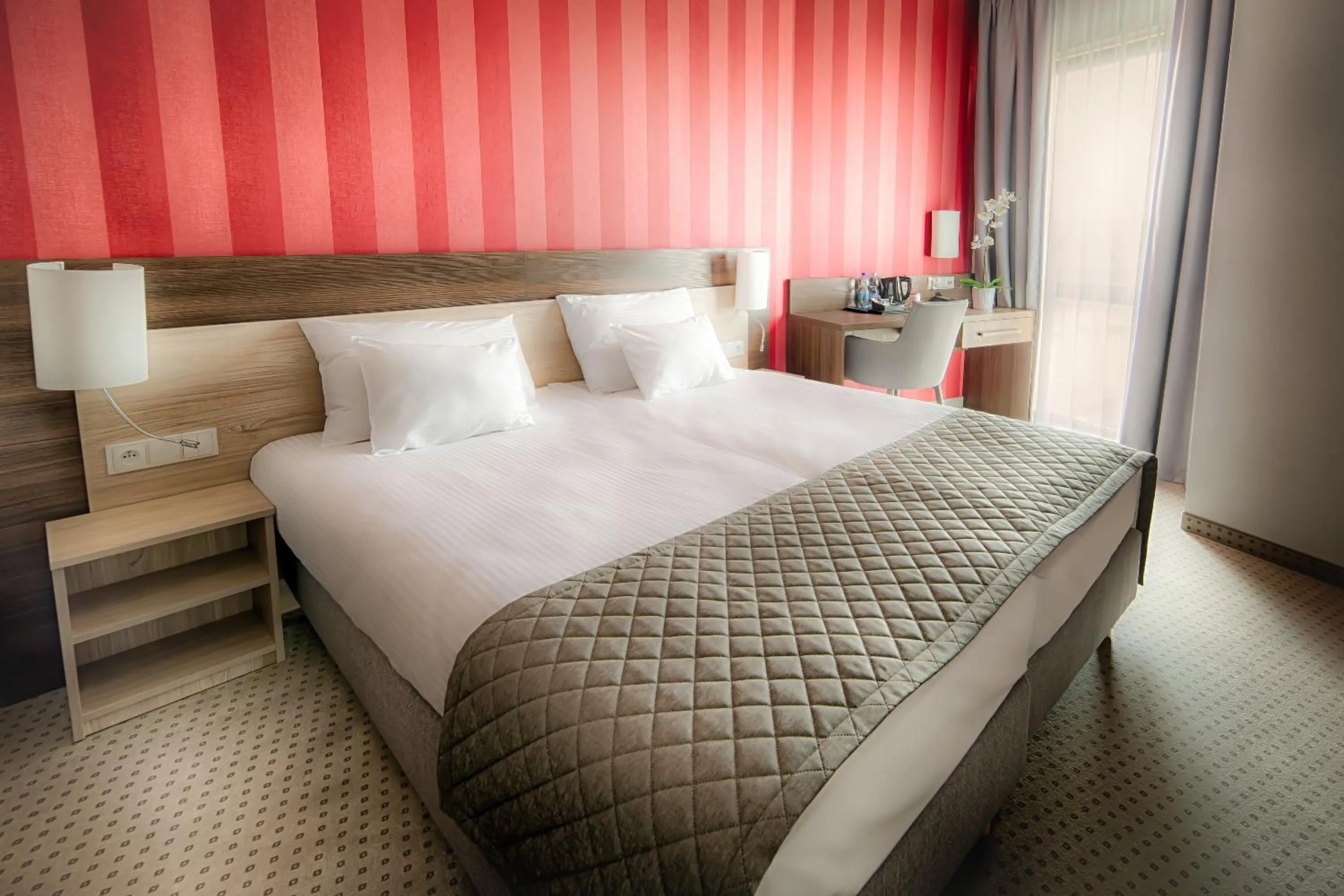 Bed in Focus Hotel Premium Gdańsk