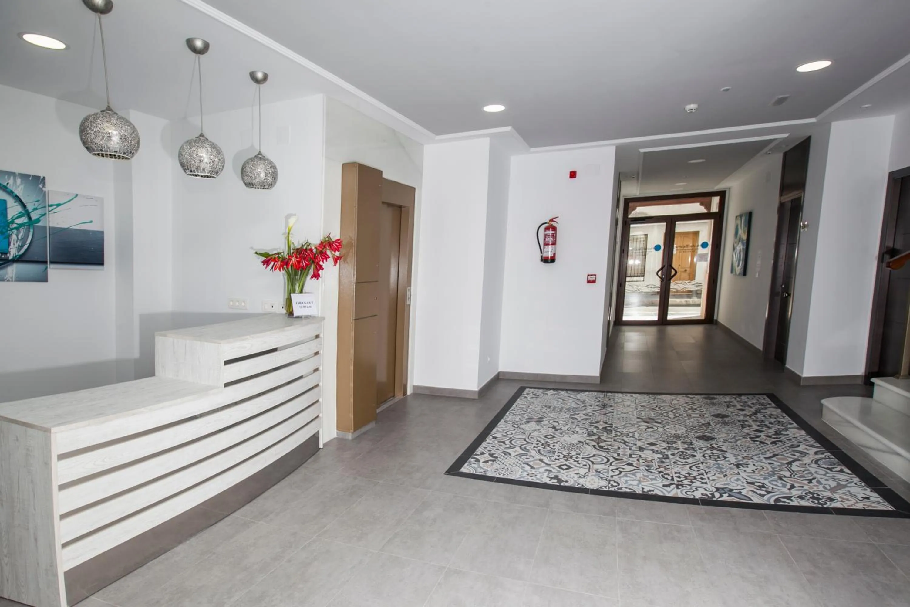 Lobby or reception in Hostal Boutique Bajamar