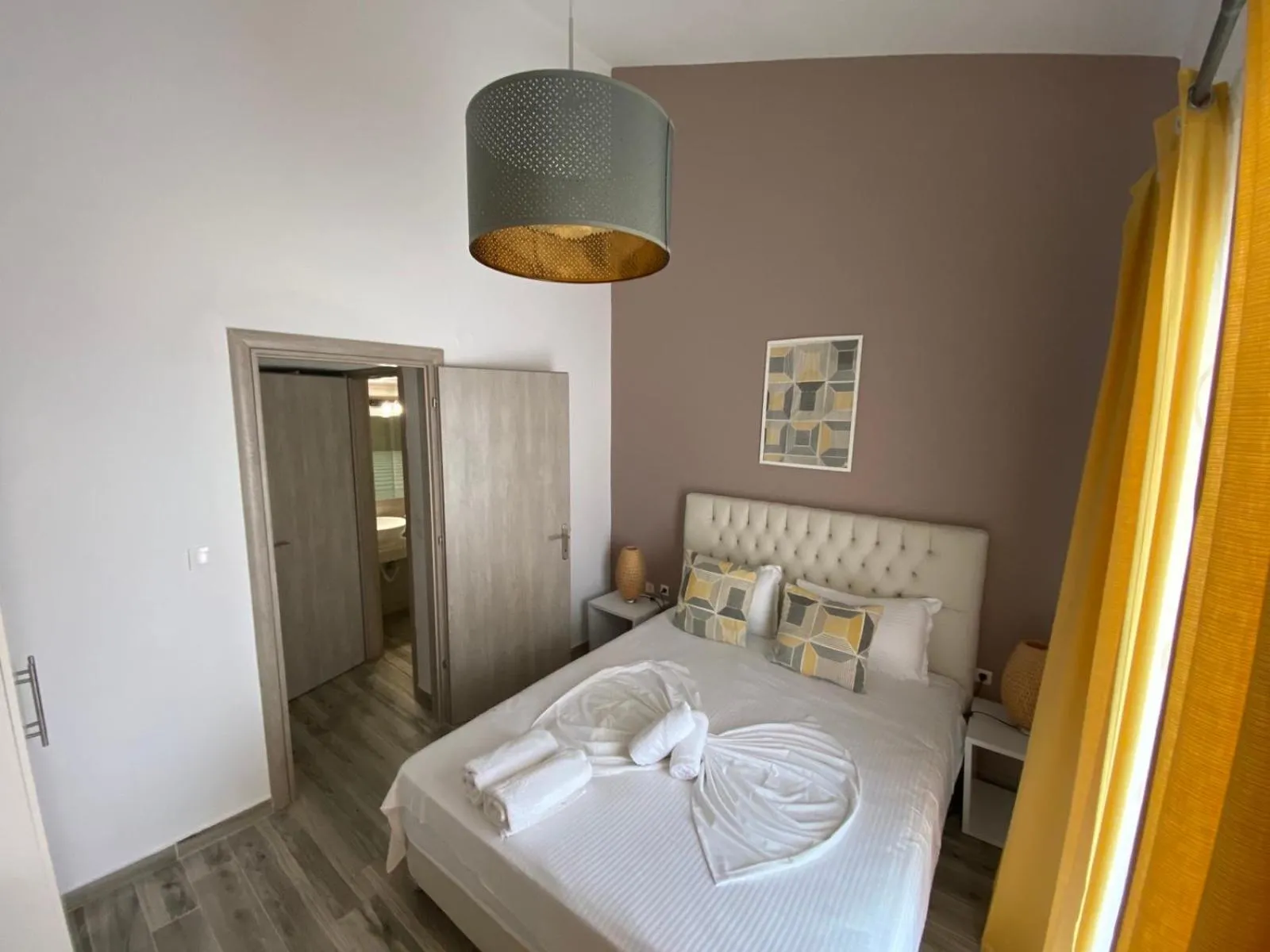 Bed in Christina Apartments
