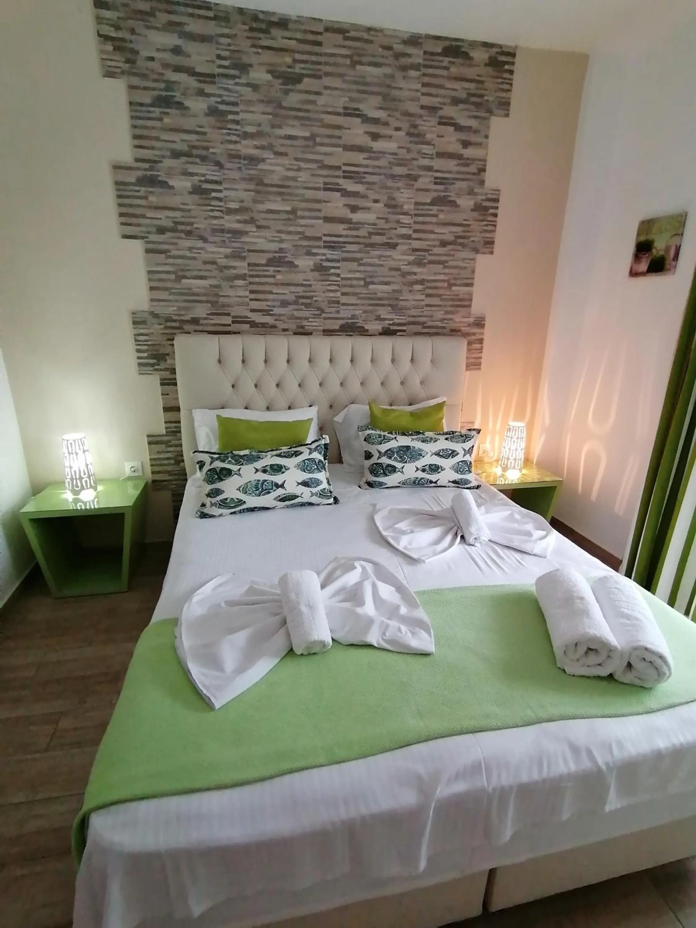 Bed in Christina Apartments