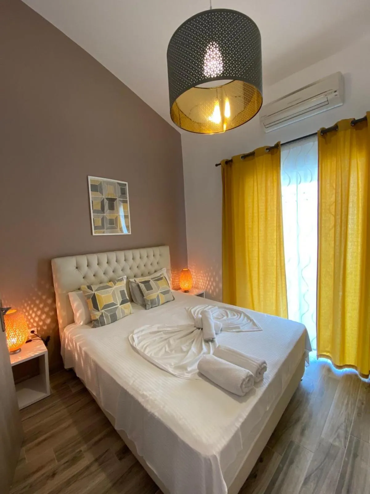 Bed in Christina Apartments