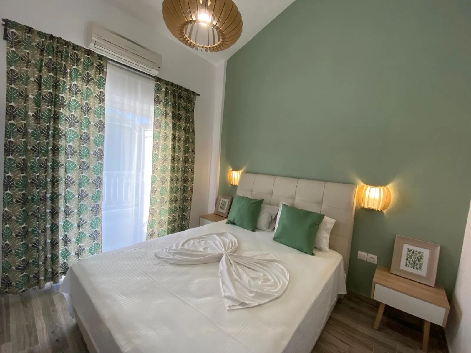 Bed in Christina Apartments