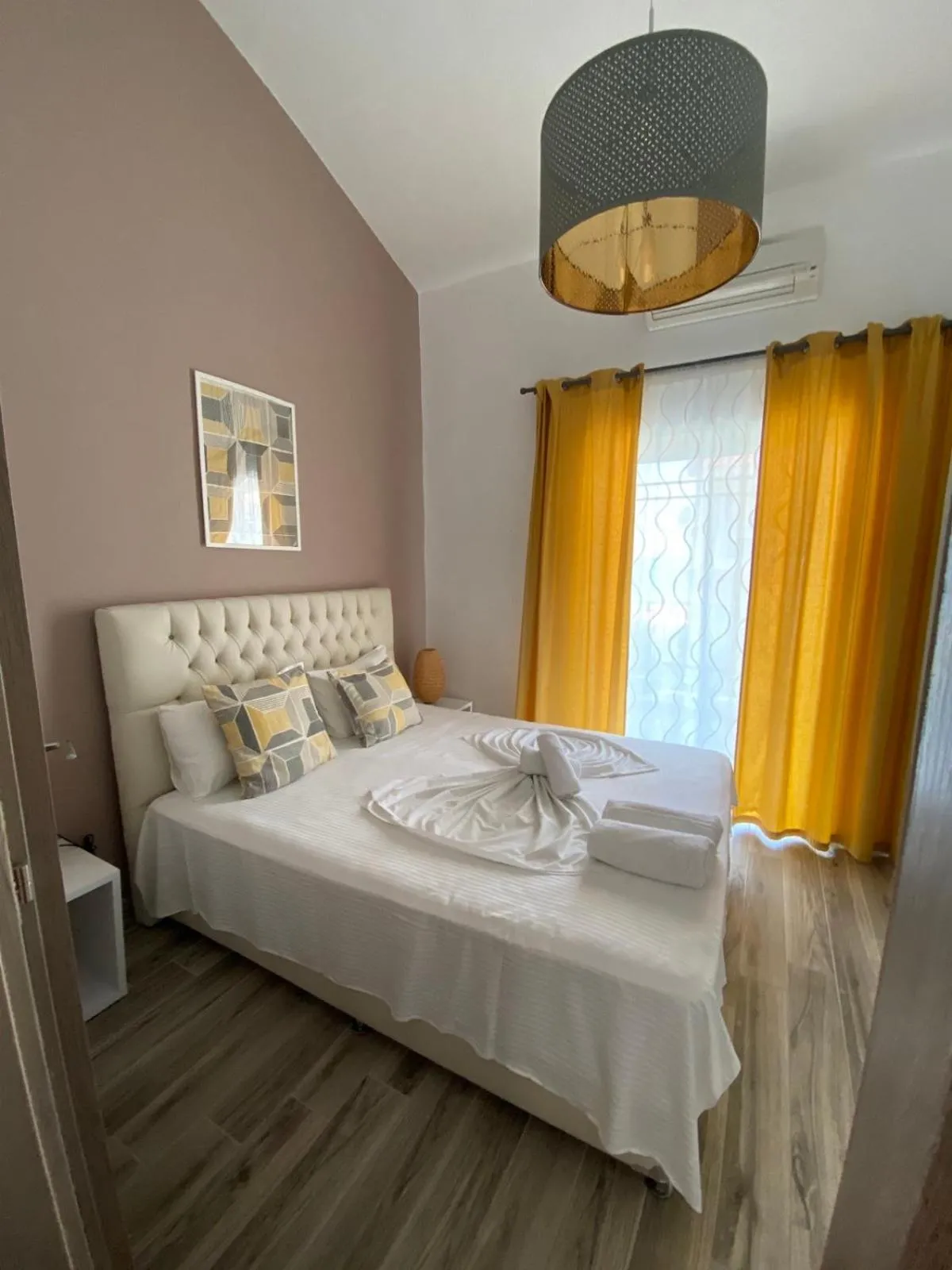 Bed in Christina Apartments