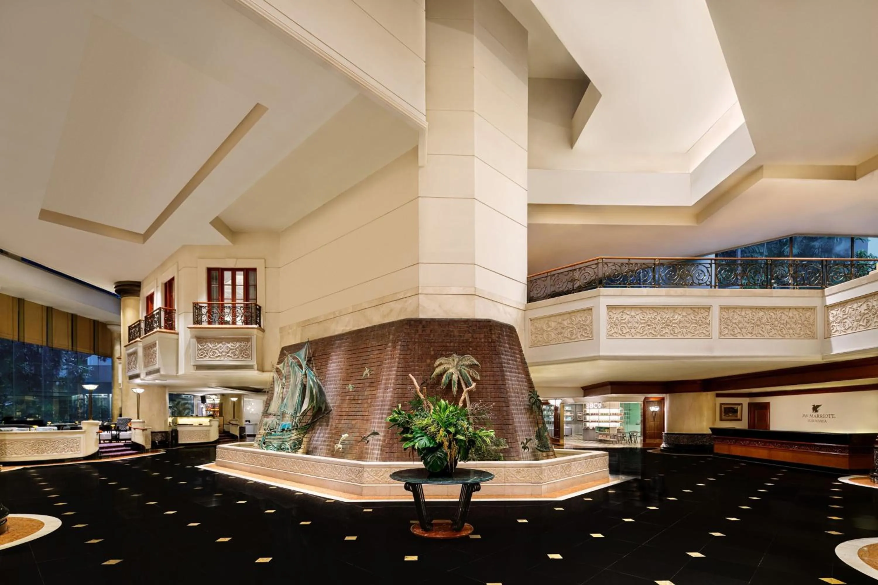 Lobby or reception in JW Marriott Hotel Surabaya