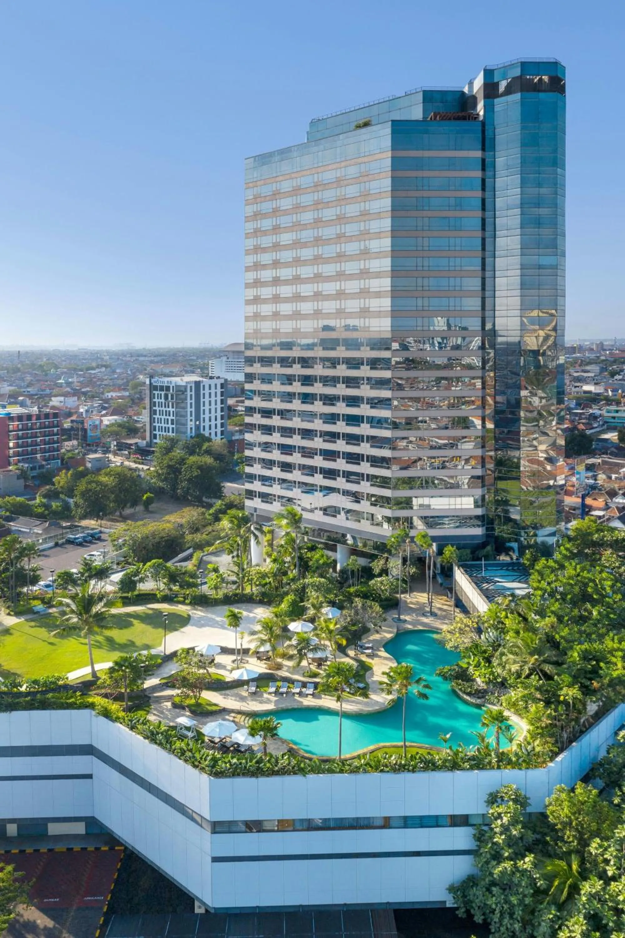 Property building in JW Marriott Hotel Surabaya