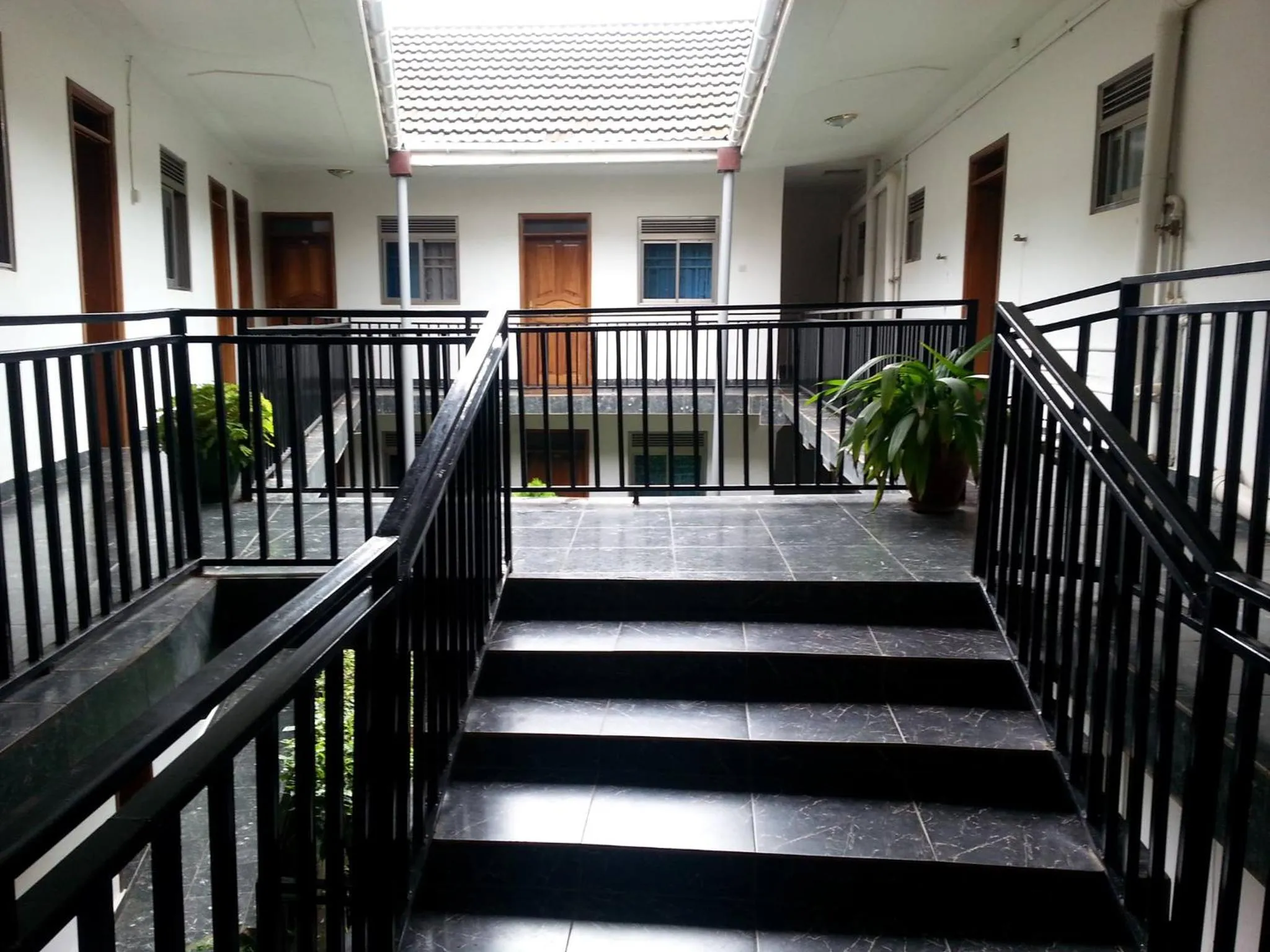 Balcony/Terrace in Zebra Hotel Masaka