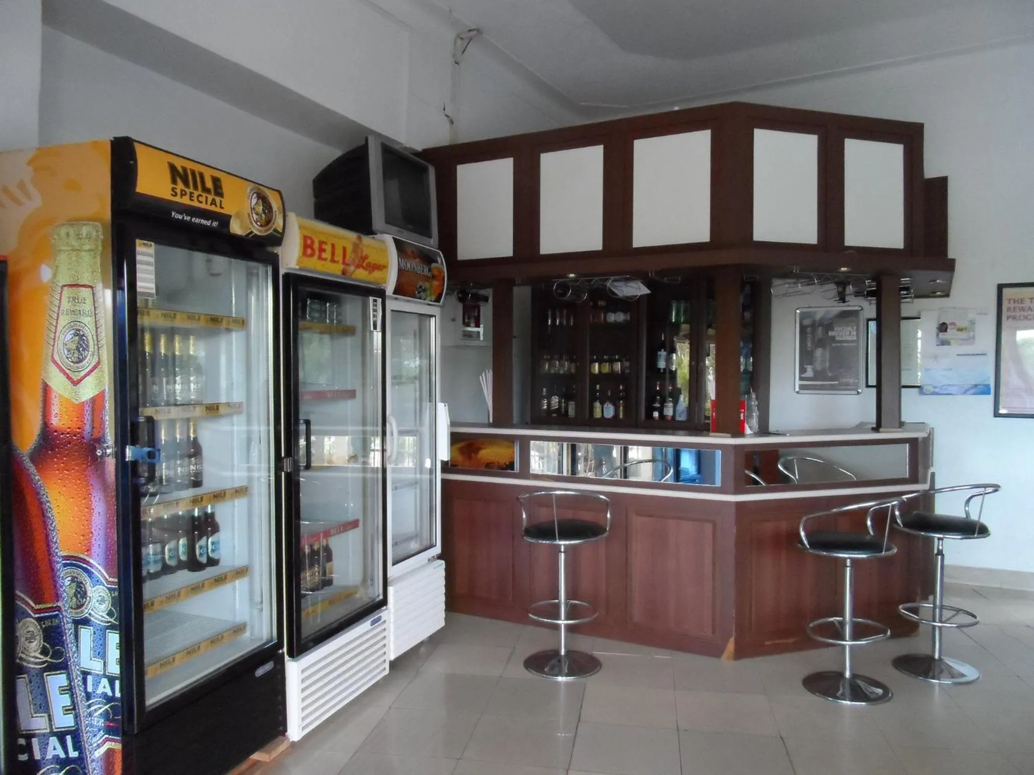 Lounge or bar in Zebra Hotel Masaka