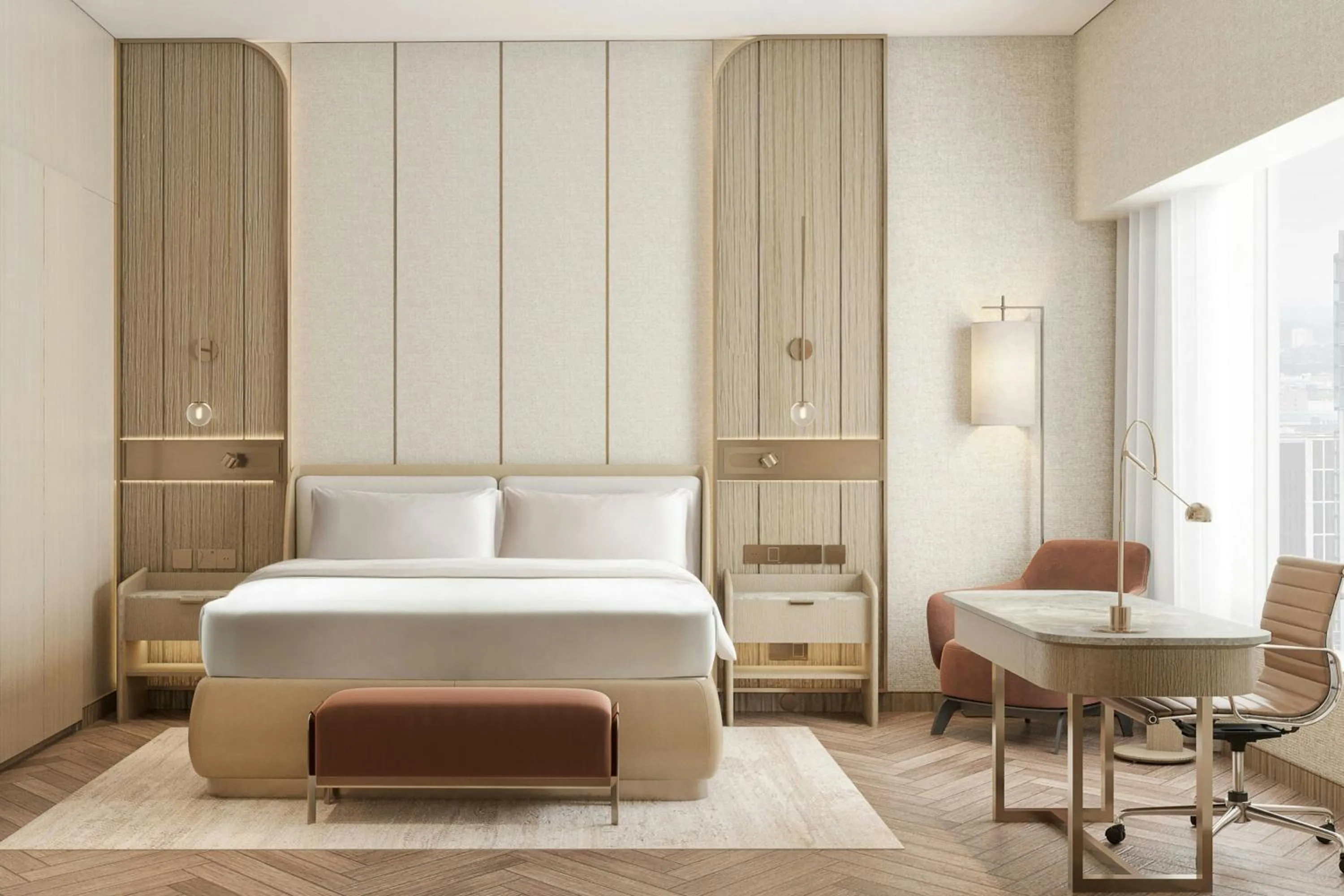 Photo of the whole room, Bed in JW Marriott Hotel Jakarta