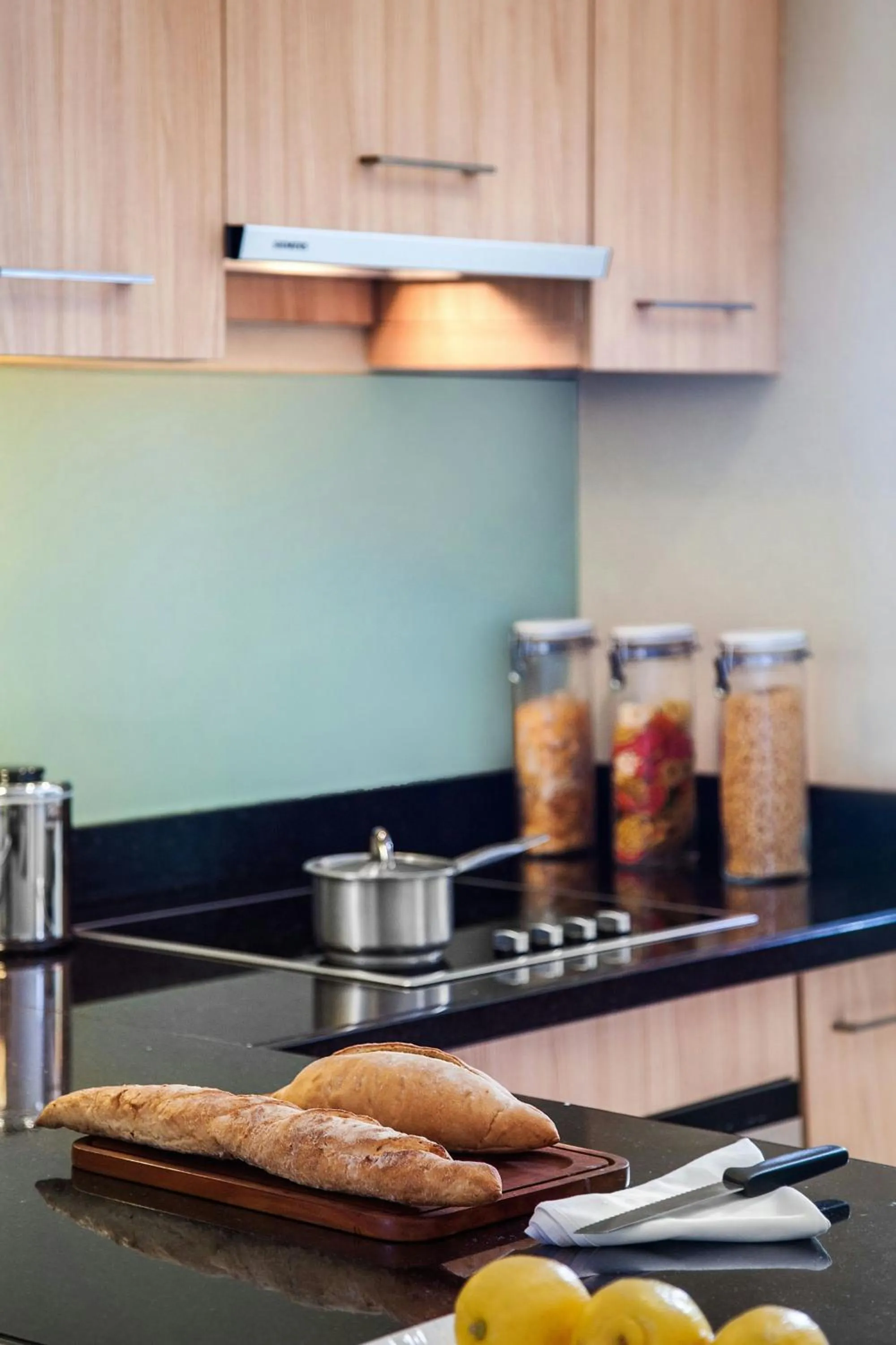 Kitchen or kitchenette in The Mayflower, Jakarta-Marriott Executive Apartments