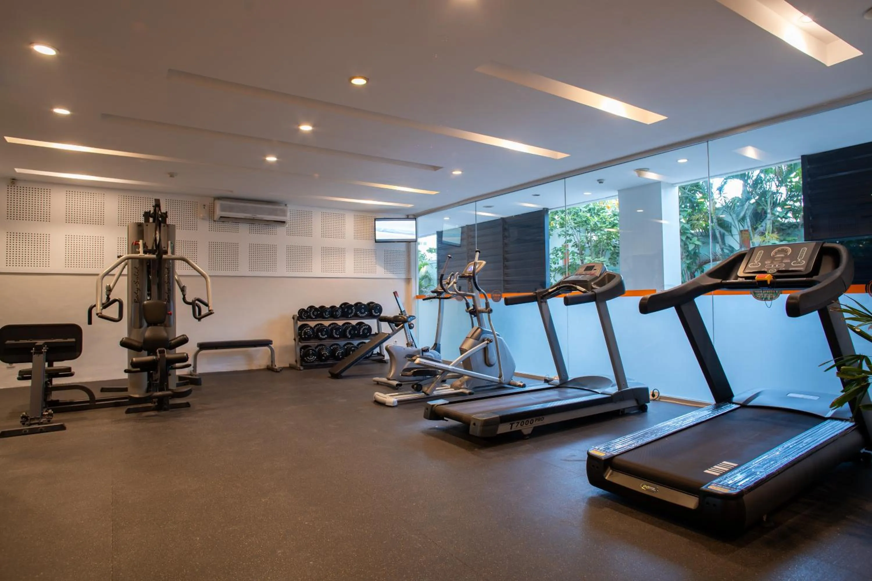 Fitness centre/facilities in HARRIS Hotel & Residences Riverview Kuta, Bali