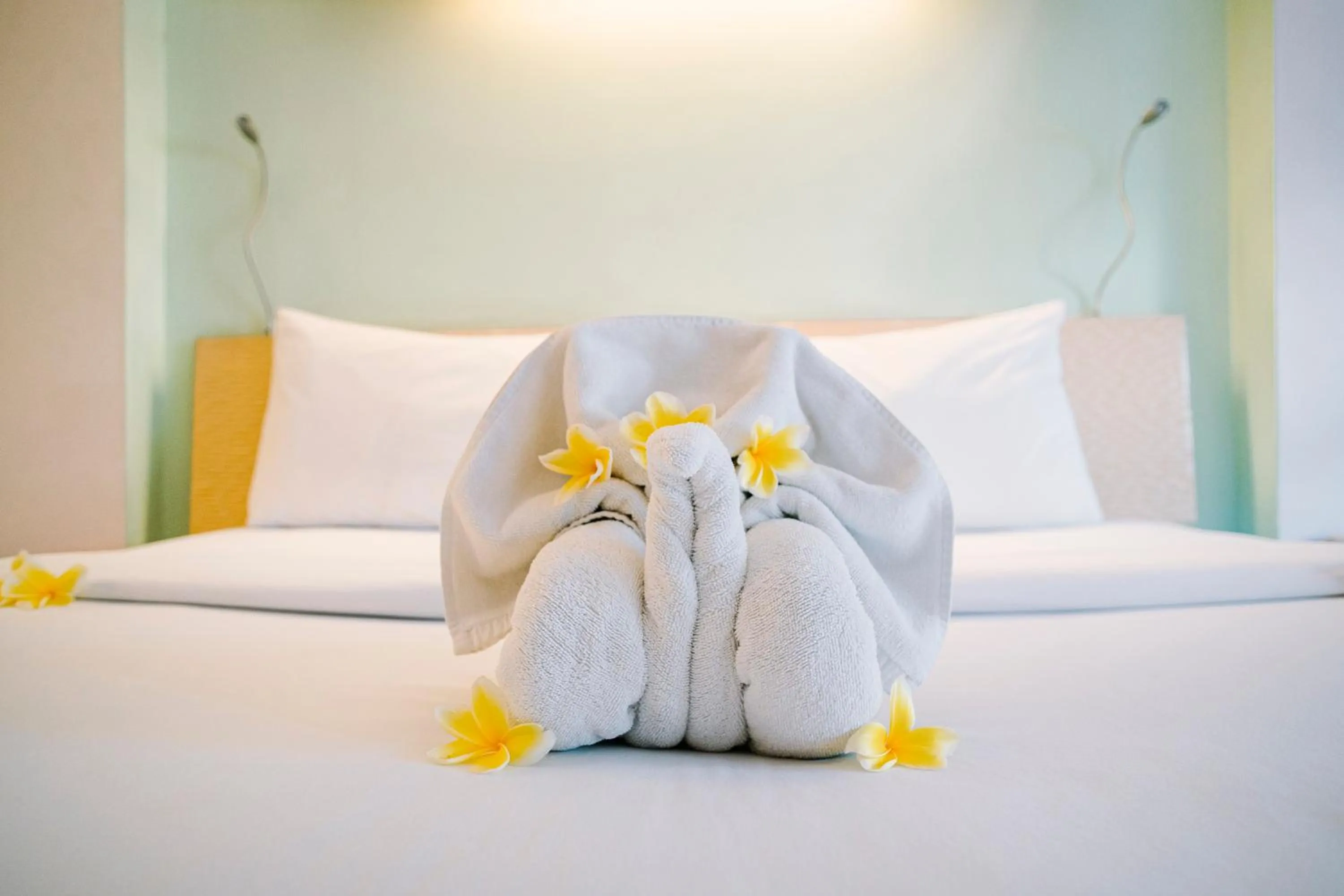 Bed in HARRIS Hotel & Residences Riverview Kuta, Bali