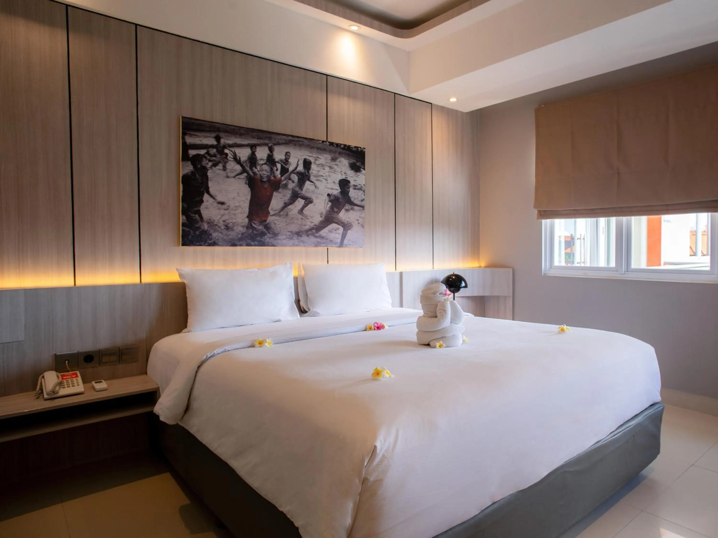Bed in HARRIS Hotel & Residences Riverview Kuta, Bali