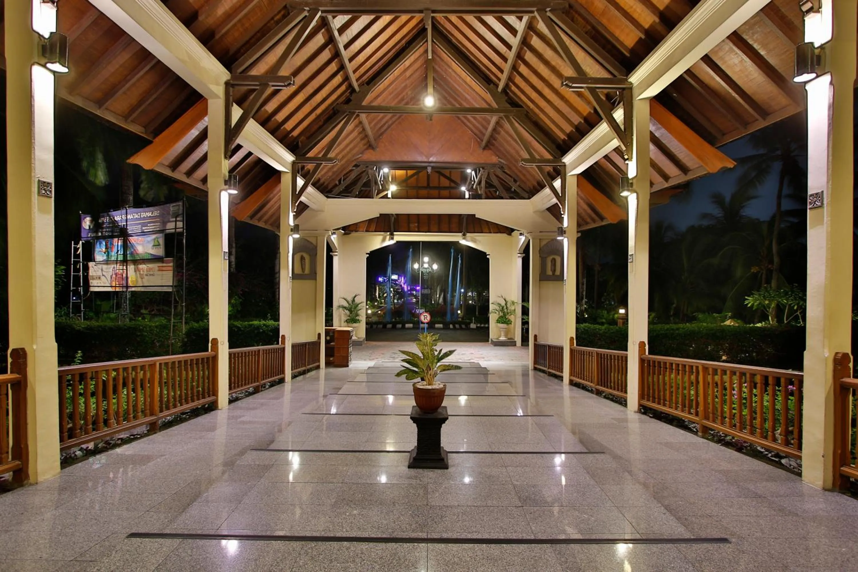 Lobby or reception in Jayakarta Hotel Lombok