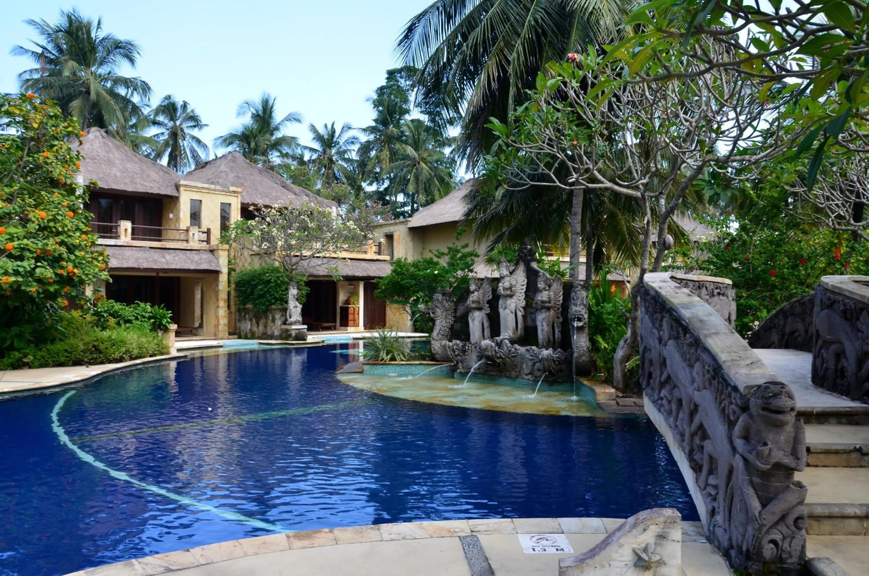 Swimming pool in Pool Villa Merumatta Senggigi