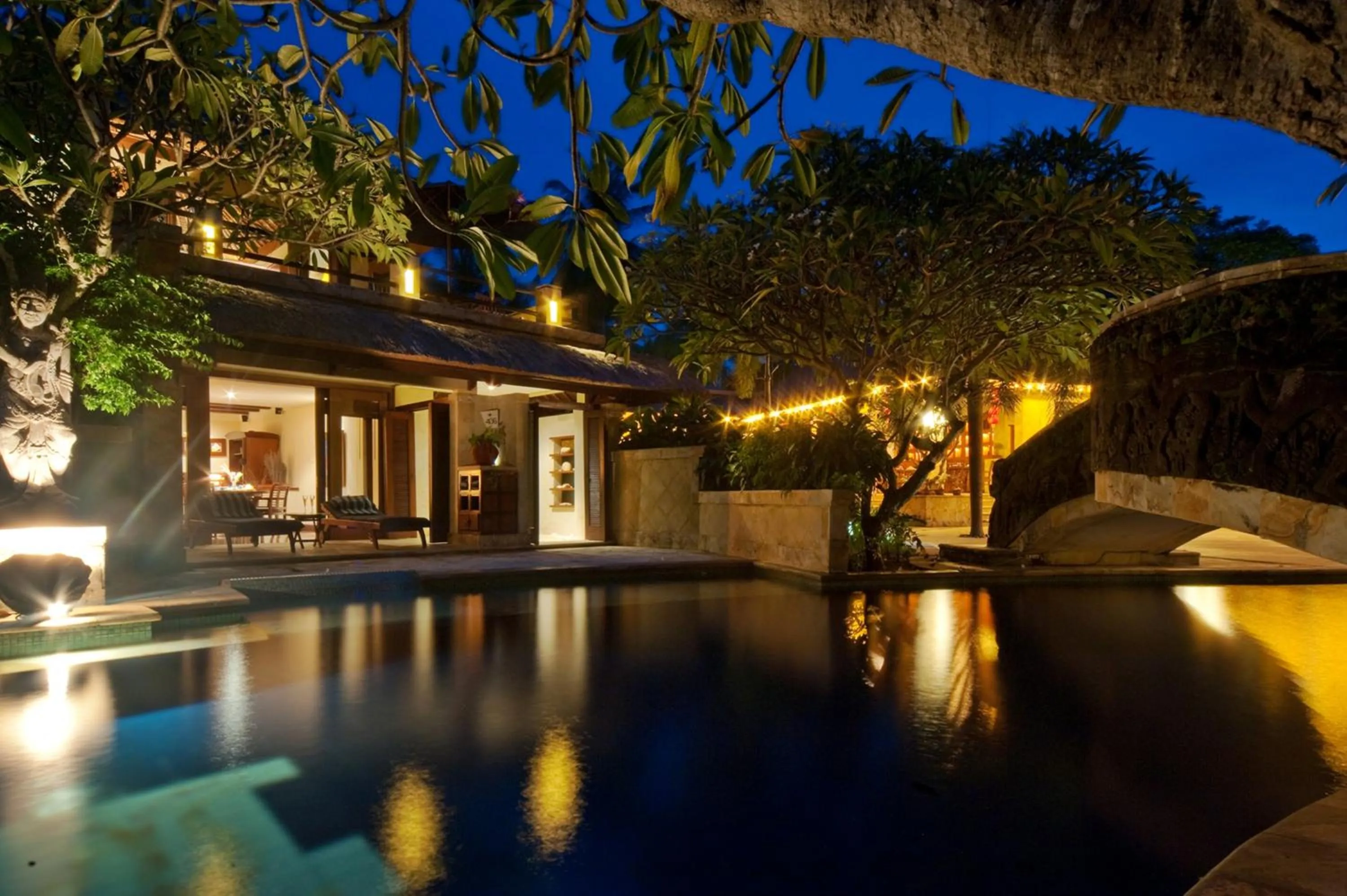 Swimming pool in Pool Villa Merumatta Senggigi