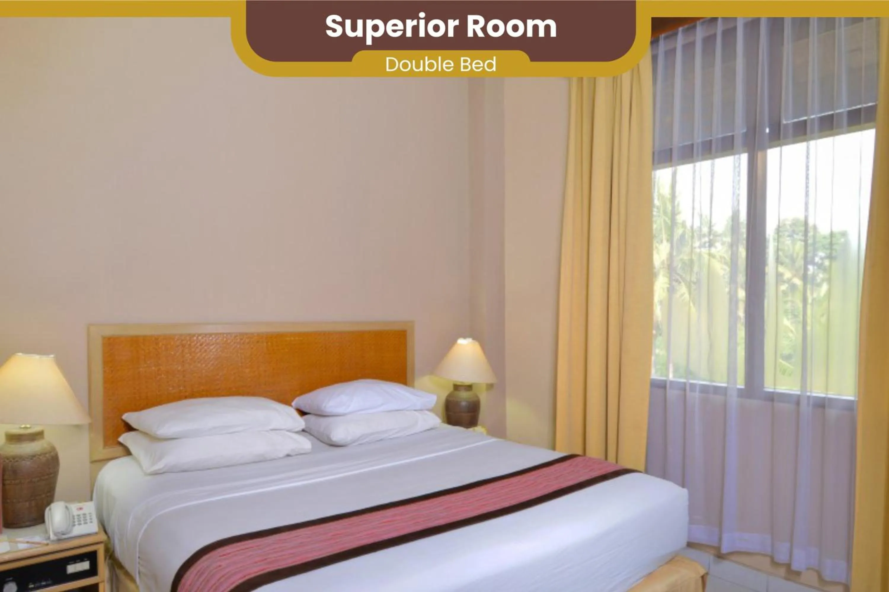 Bedroom, Bed in The Jayakarta Yogyakarta Hotel & Spa