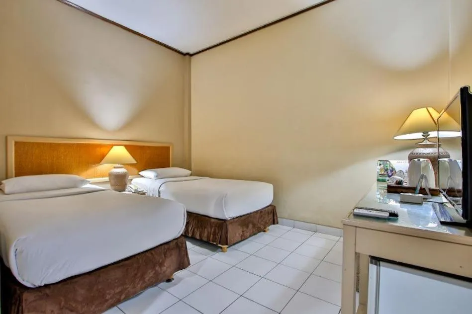 Bed in The Jayakarta Yogyakarta Hotel & Spa