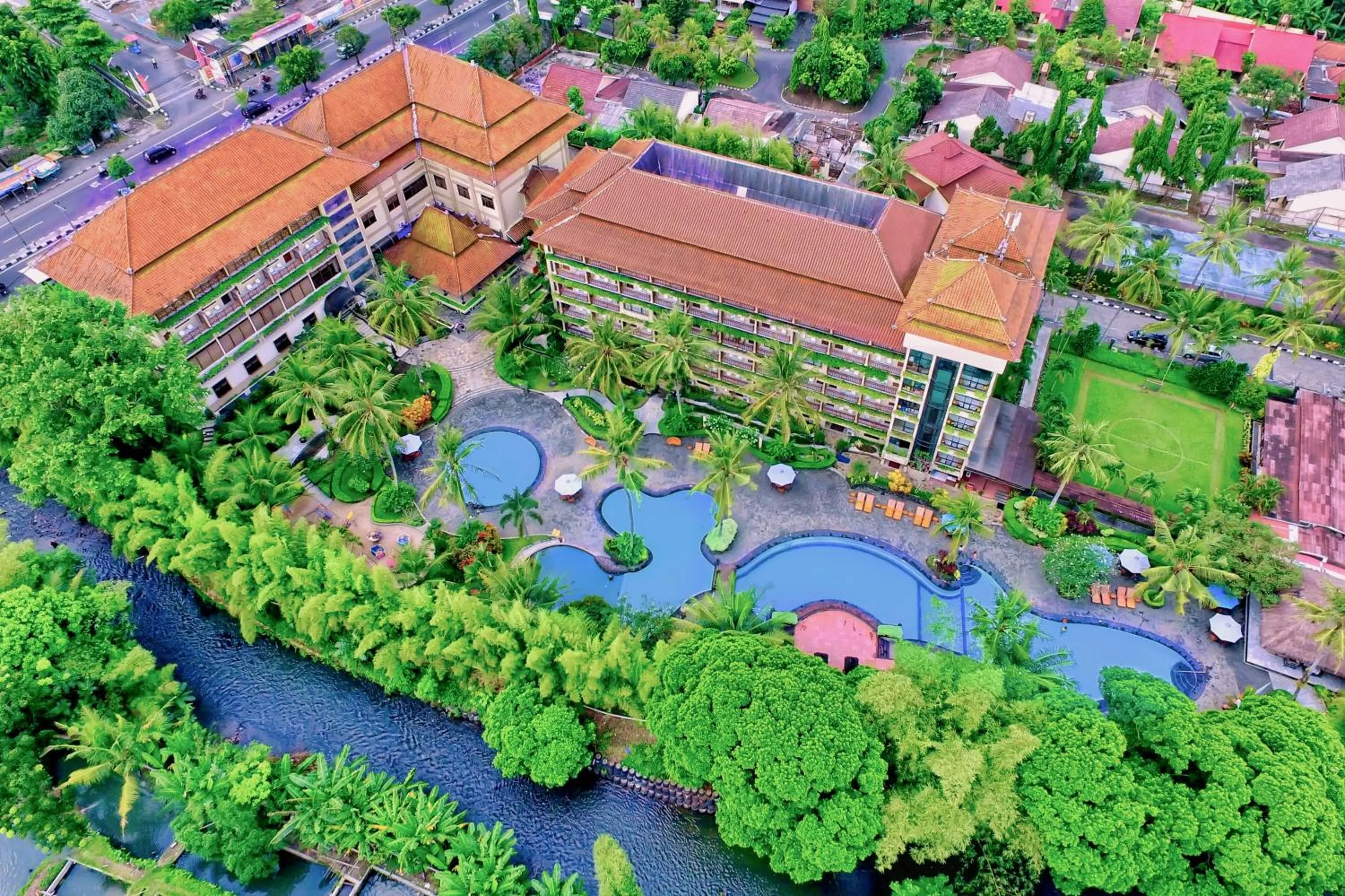 Bird's eye view in The Jayakarta Yogyakarta Hotel & Spa