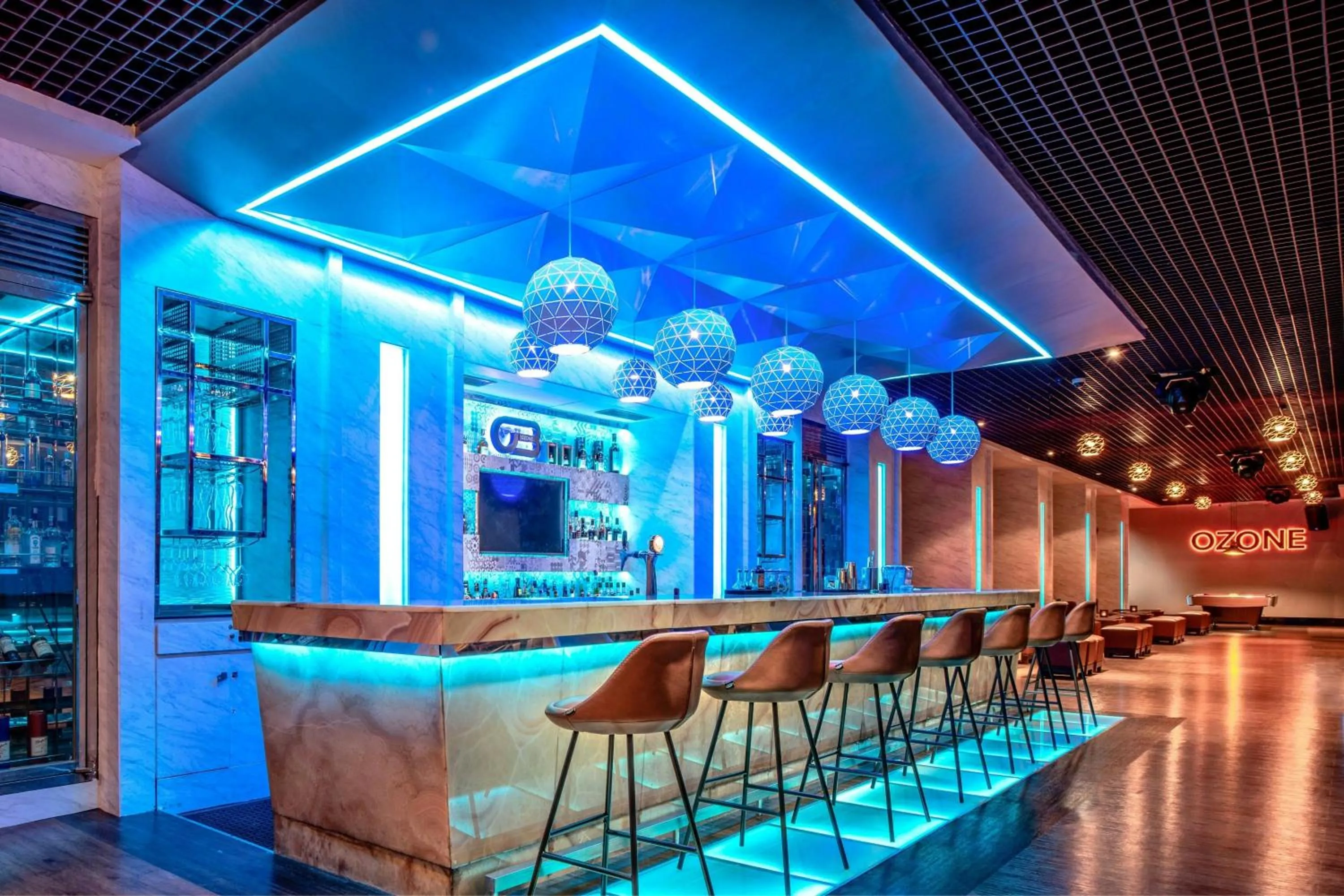 Lounge or bar in The Ritz-Carlton Jakarta, Mega Kuningan