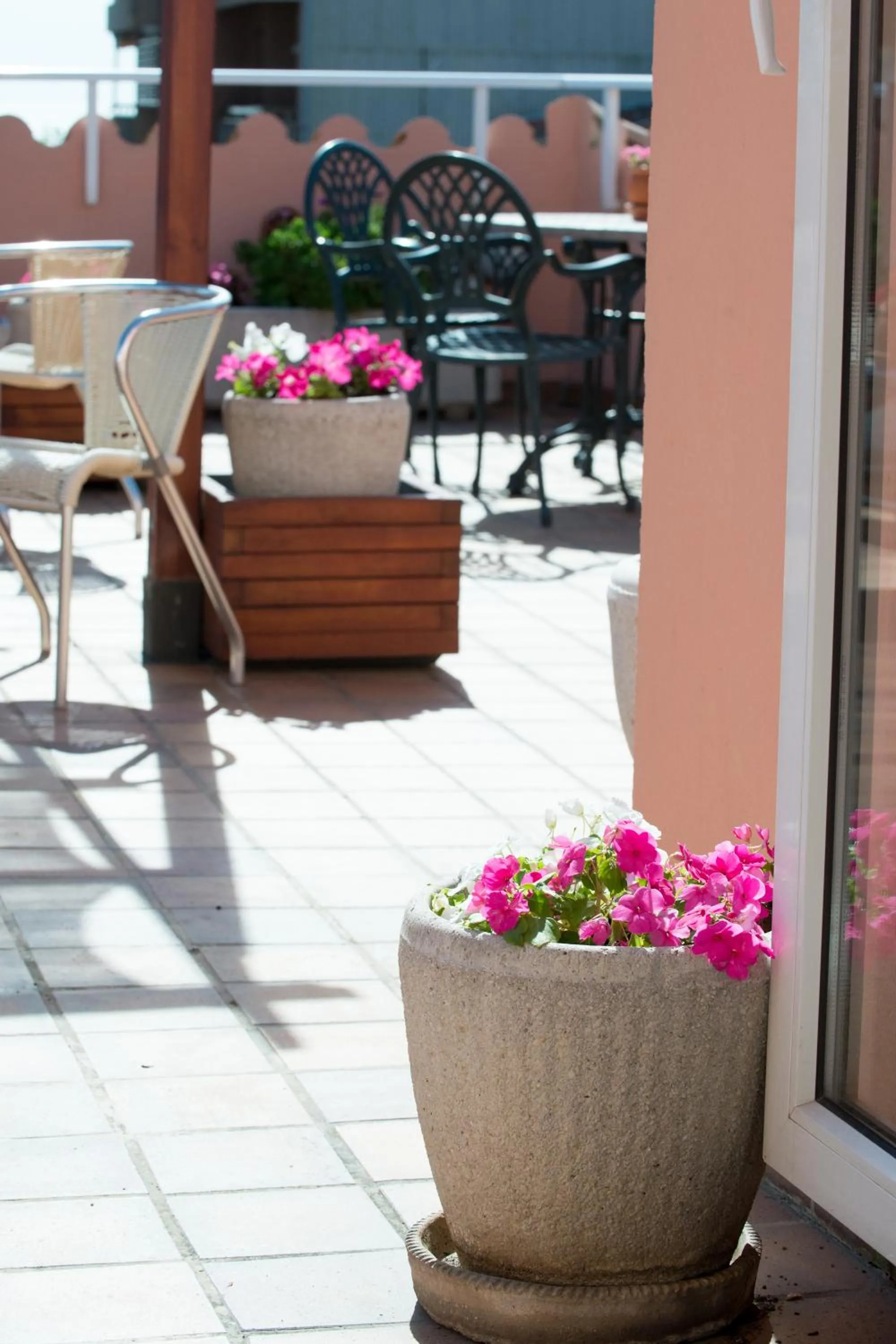 Balcony/Terrace in Hotel Plaça