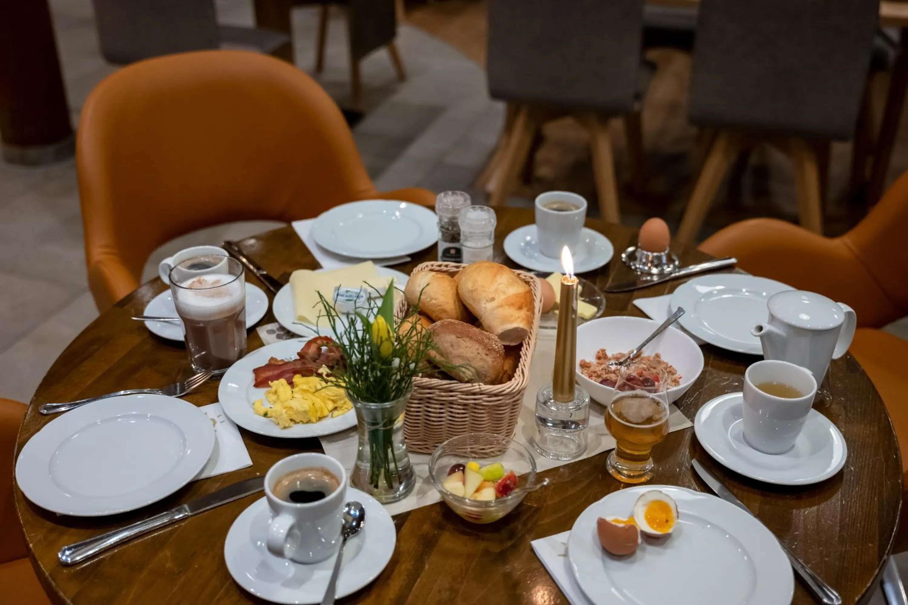 Breakfast in Brauhaus Zum Löwen
