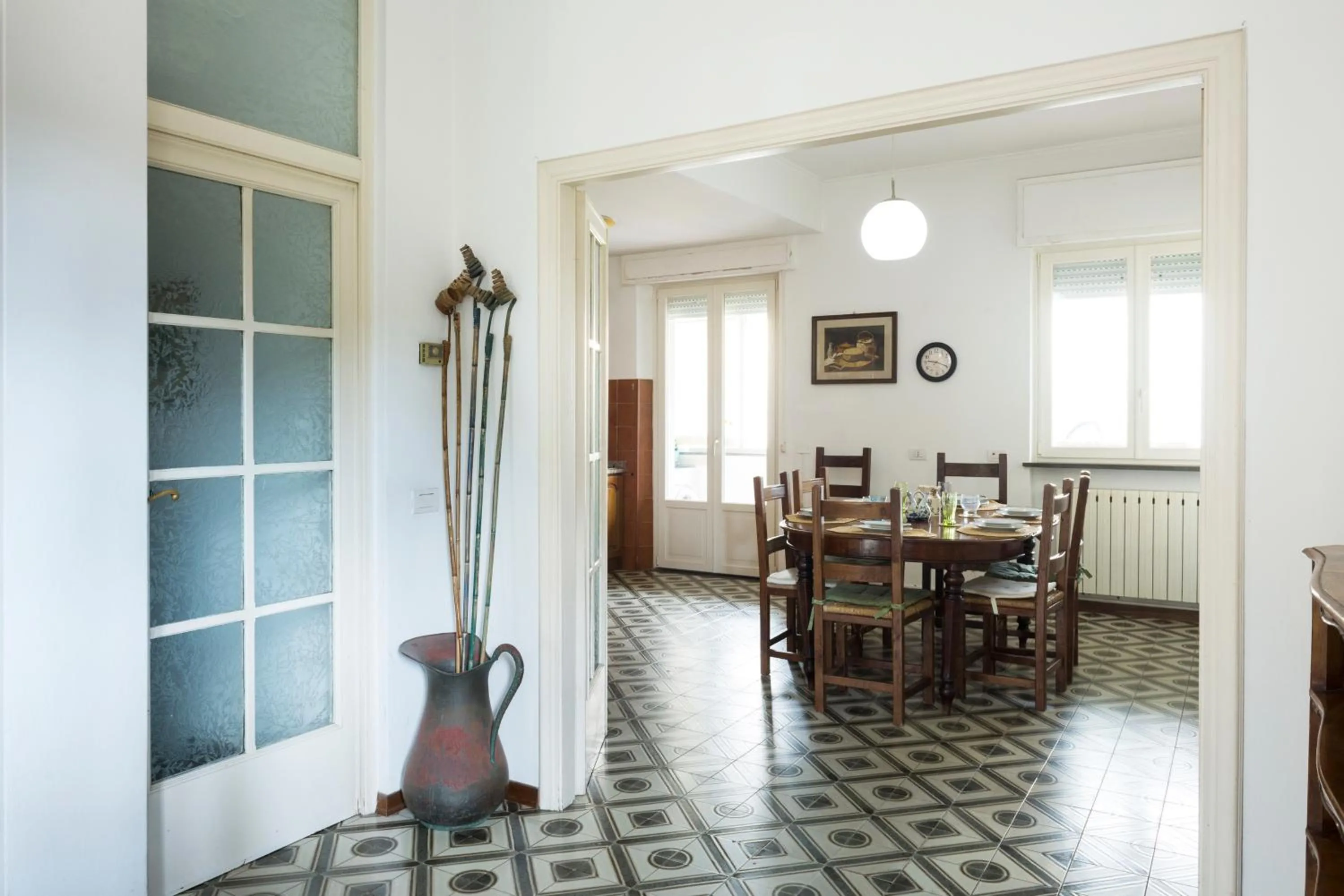 Dining area in Casa Adriana