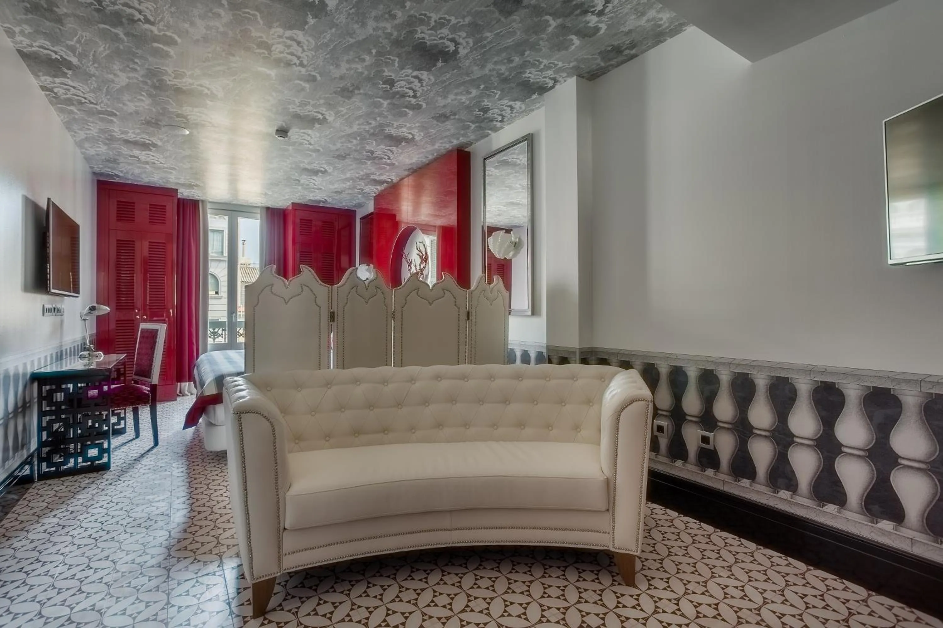 Decorative detail in Room Mate Anna, Barcelona