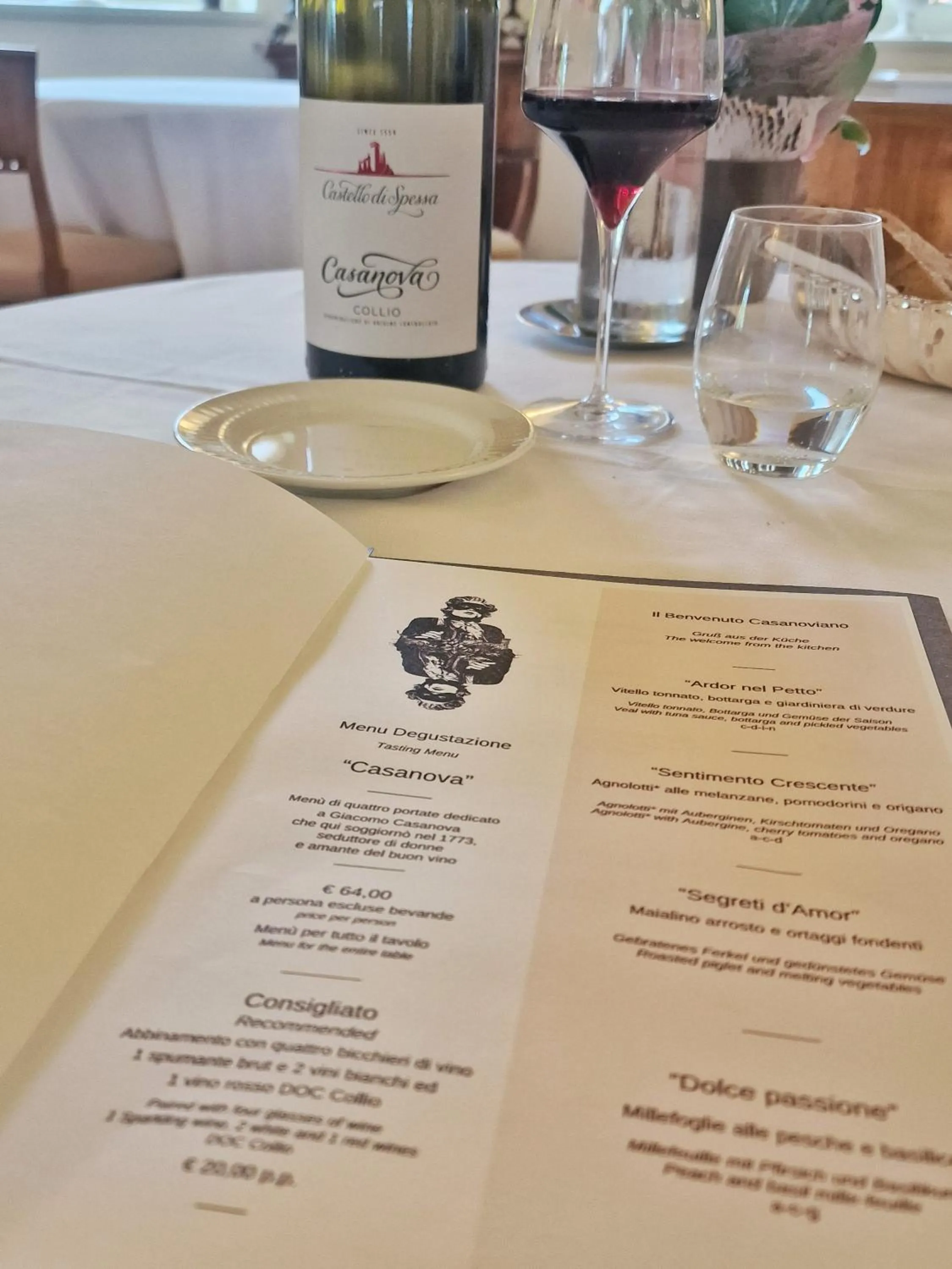 Restaurant/places to eat in Castello Di Spessa - Residenze d'epoca