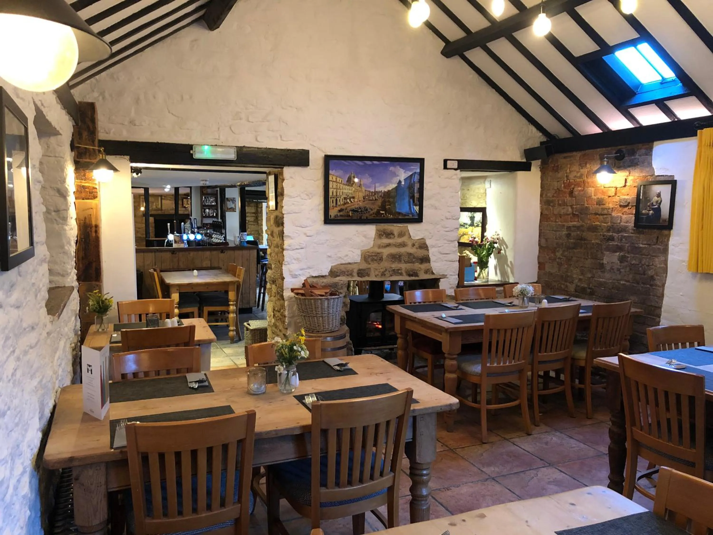 Dining area in The White Hart